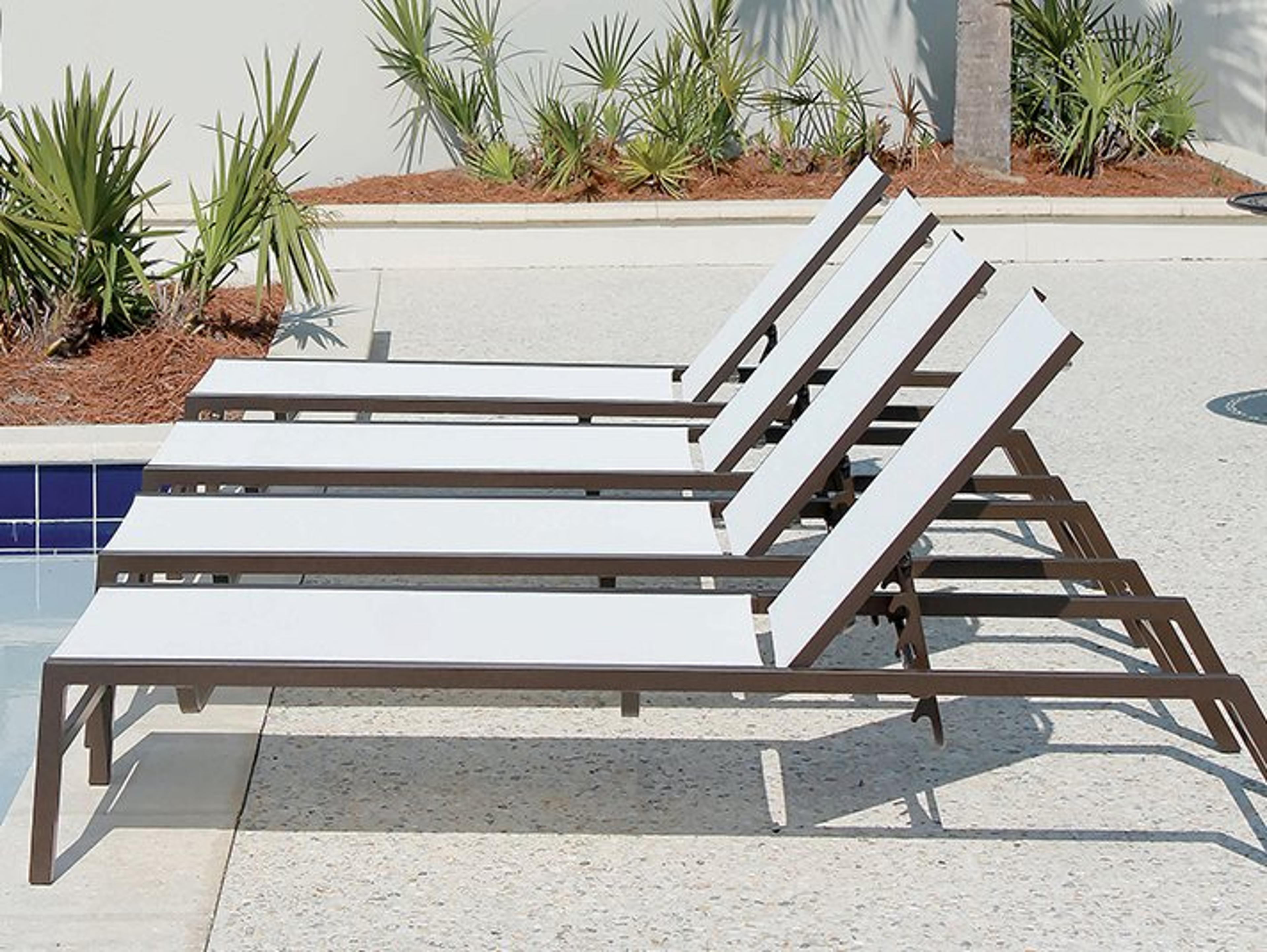 Lane Venture Cypress Sling Aluminum Outdoor Patio Lounge Set