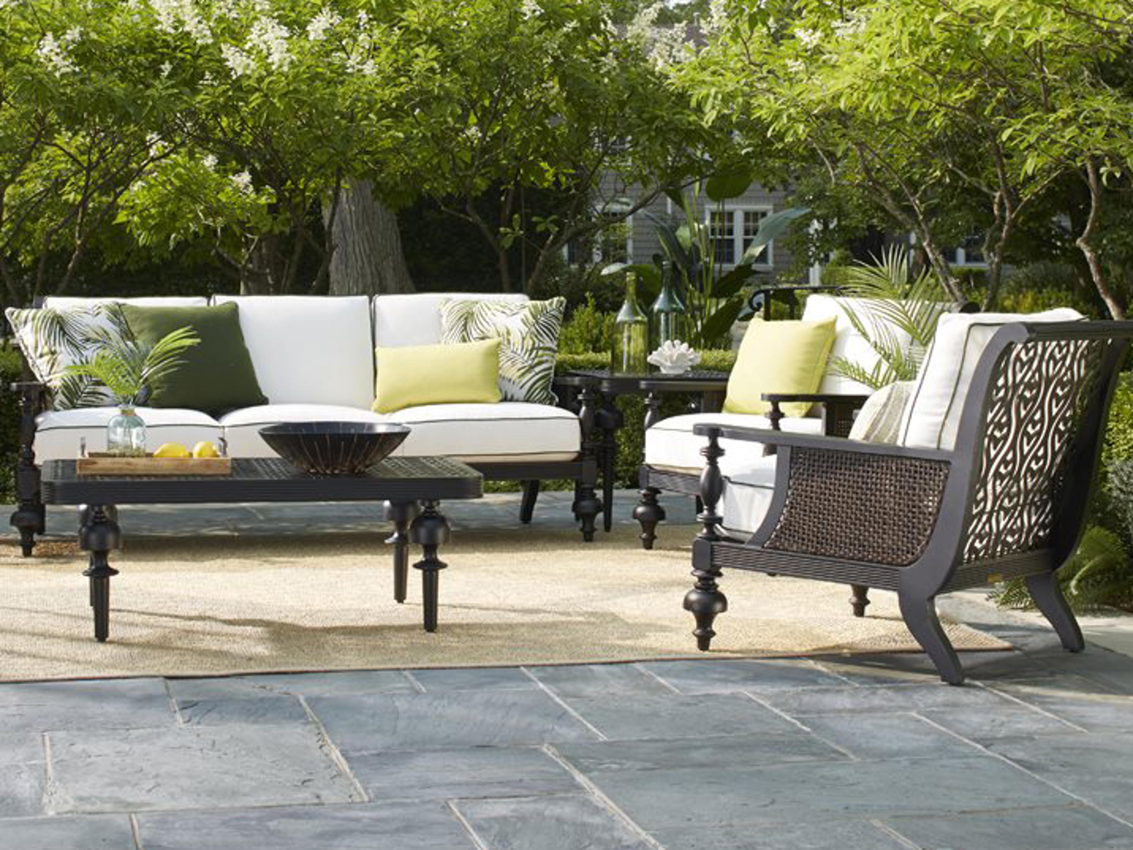 Lane Venture Hemingway Plantation Cast Aluminum Patio Lounge Set