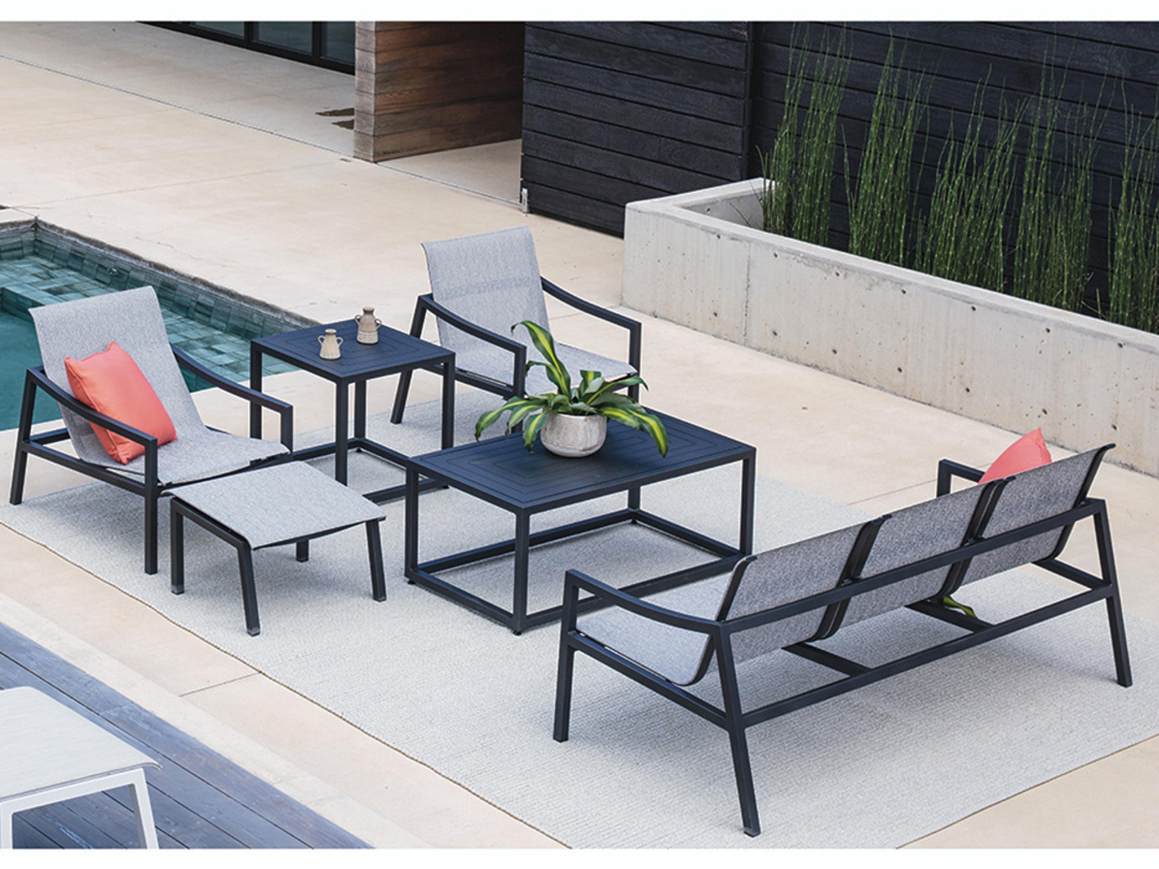 Lane Venture Escape Sling Aluminum Patio Lounge Set