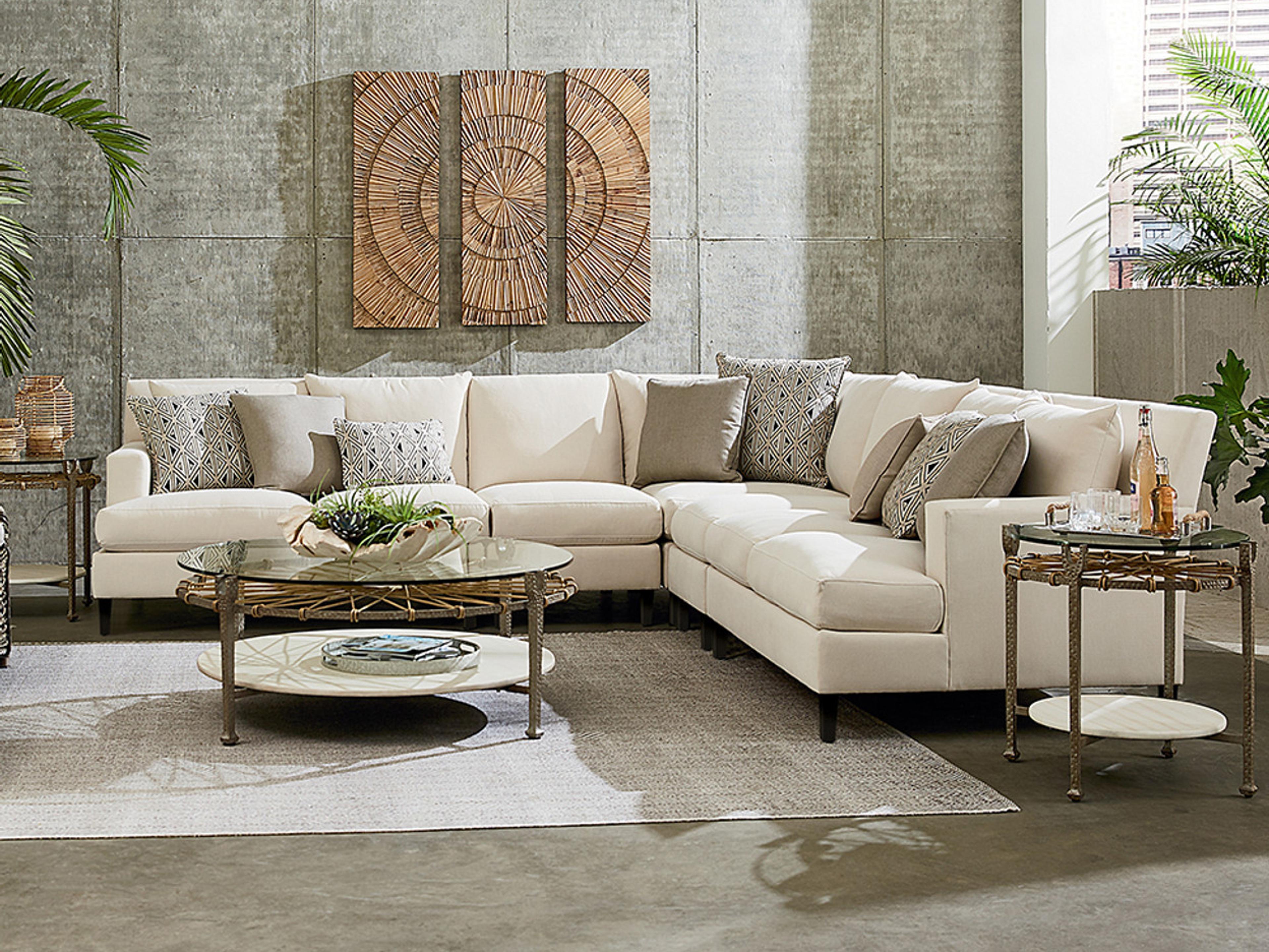 Lane Venture Jefferson Wood Cushion Outdoor Lounge Set