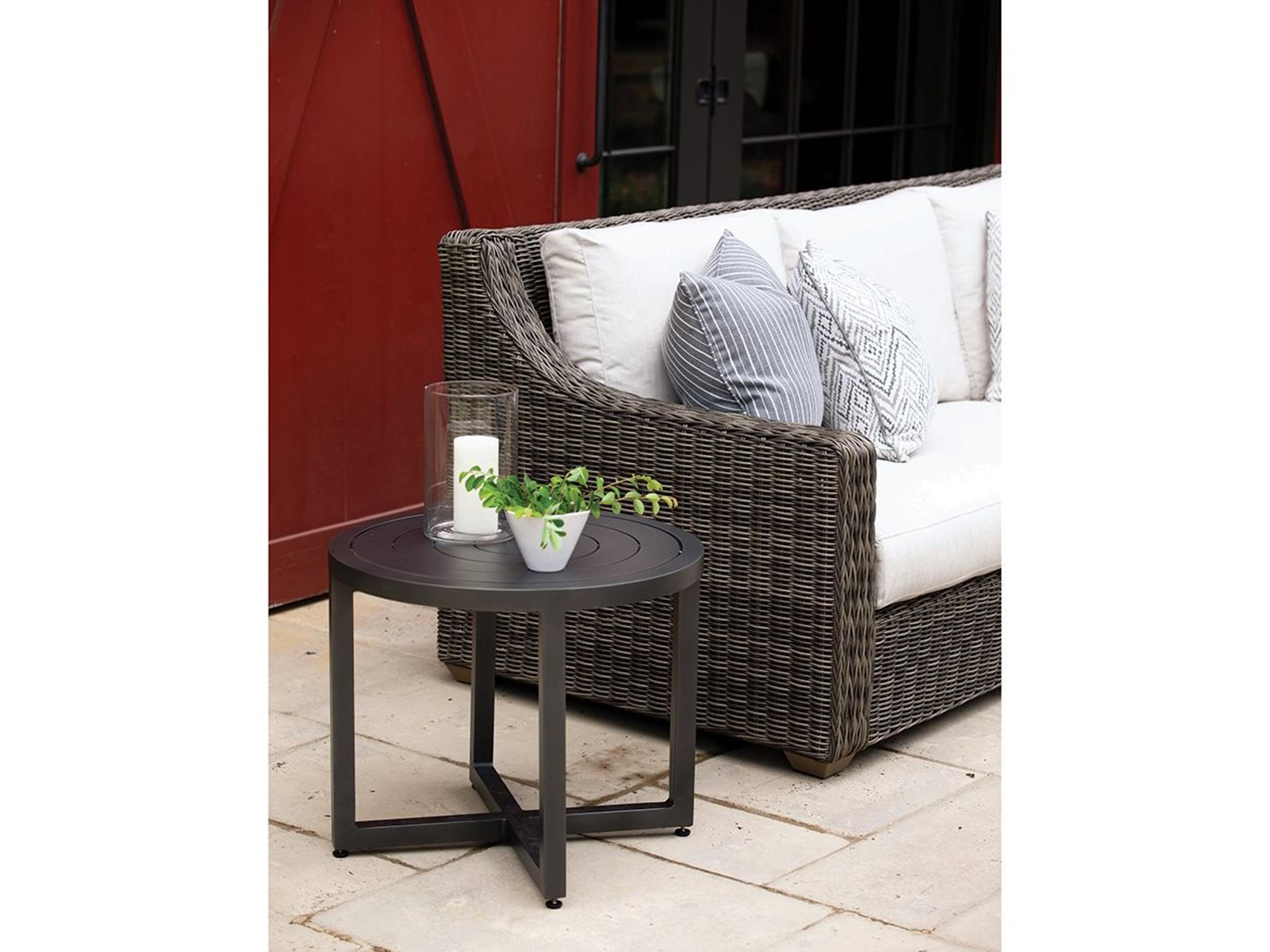 Lane Venture Oasis Wicker Outdoor Patio Lounge Set