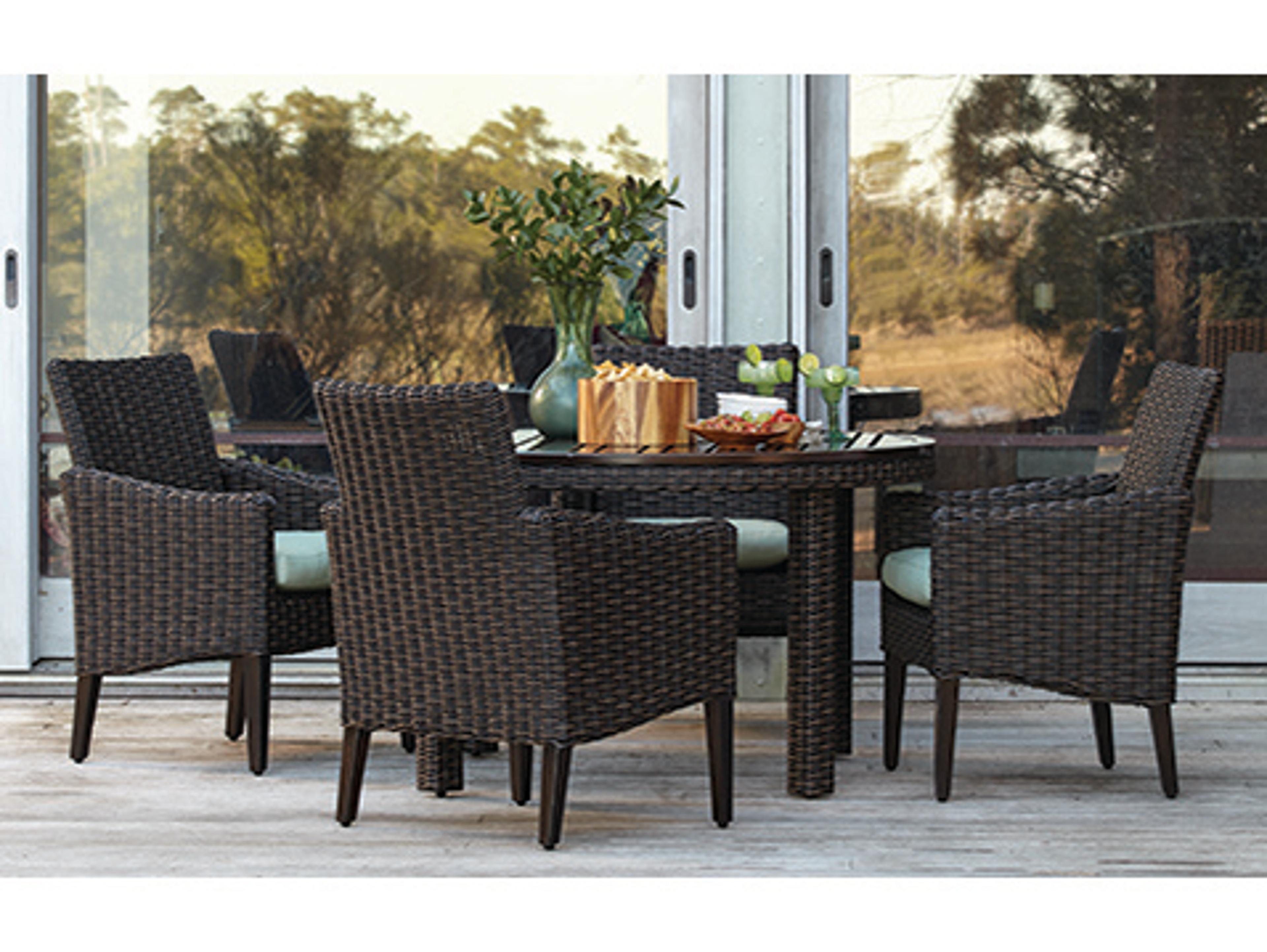 Lane Venture Requisite Wicker Patio Dining Set
