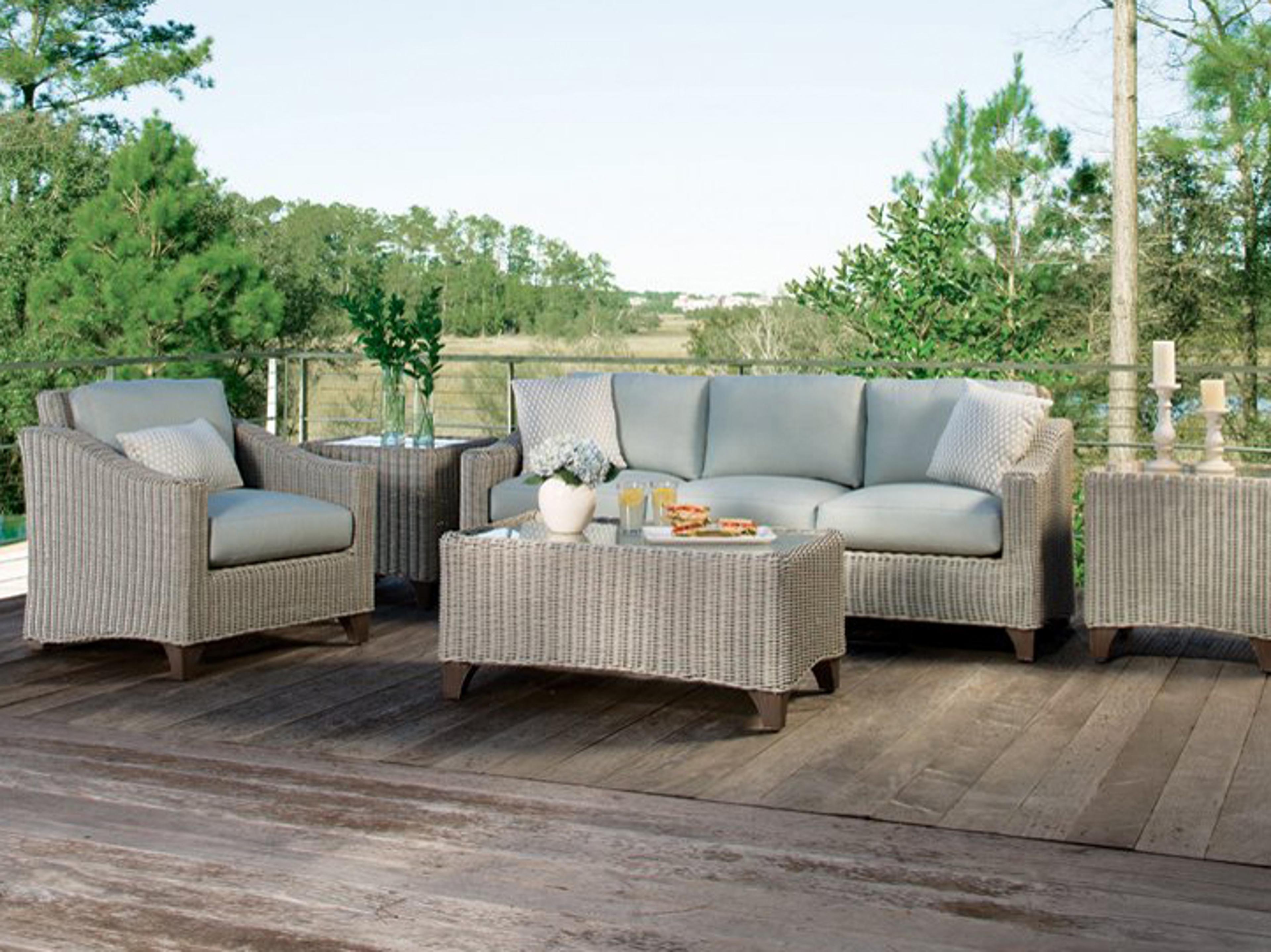 Lane Venture Requisite Wicker Patio Lounge Set