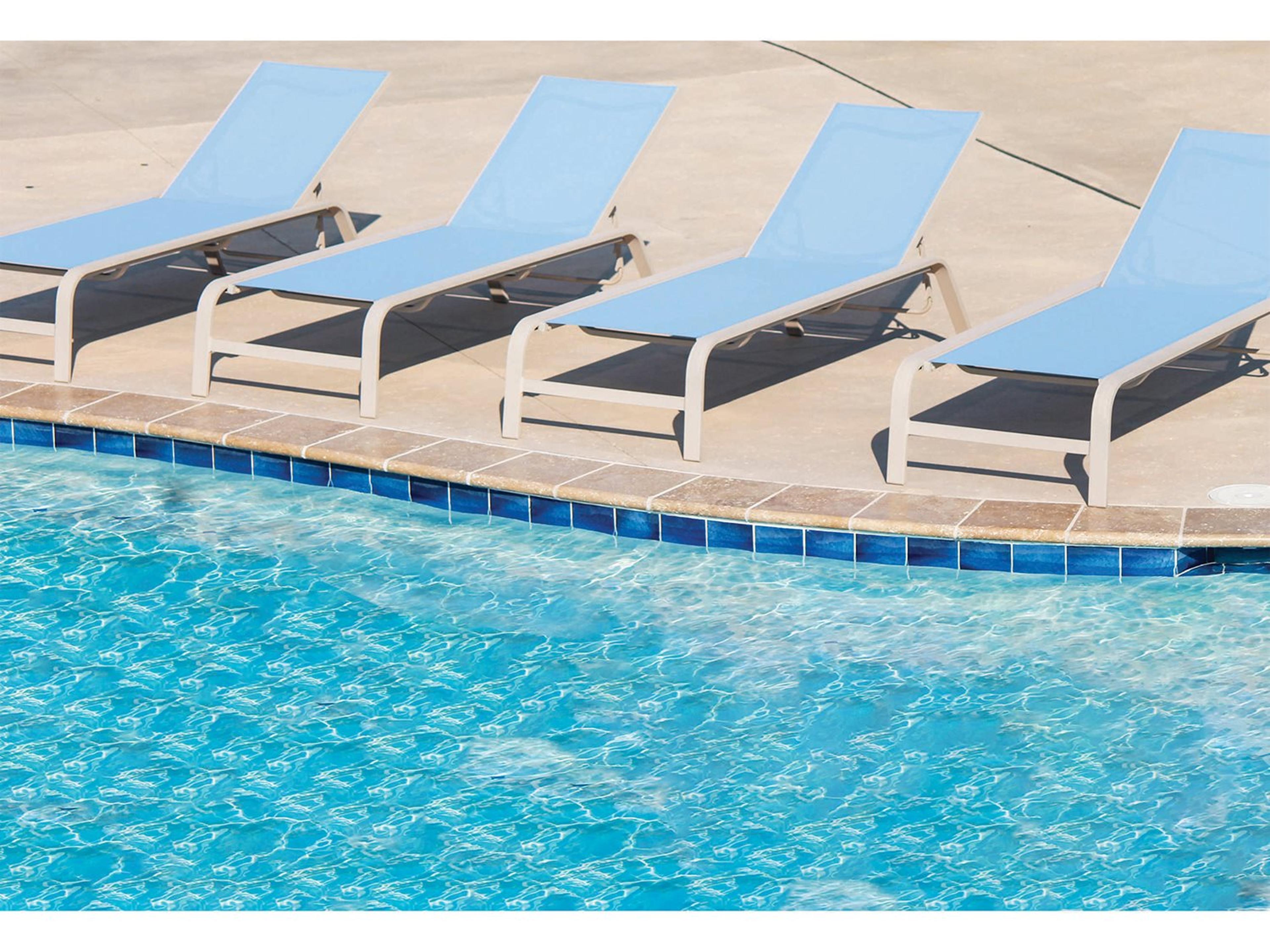 Lane Venture Seaside Sling Aluminum Outdoor Patio Lounge Set