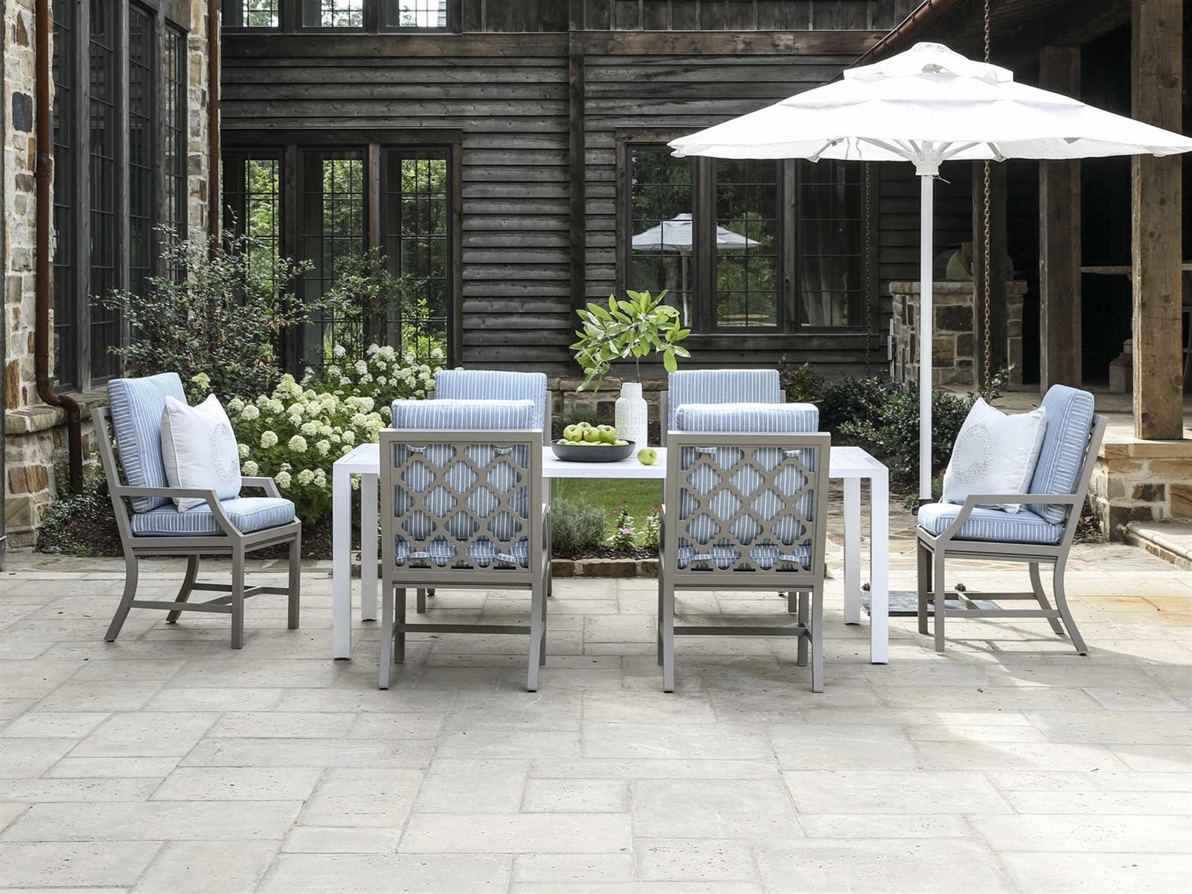 Lane Venture Willow Aluminum Outdoor Dining Set
