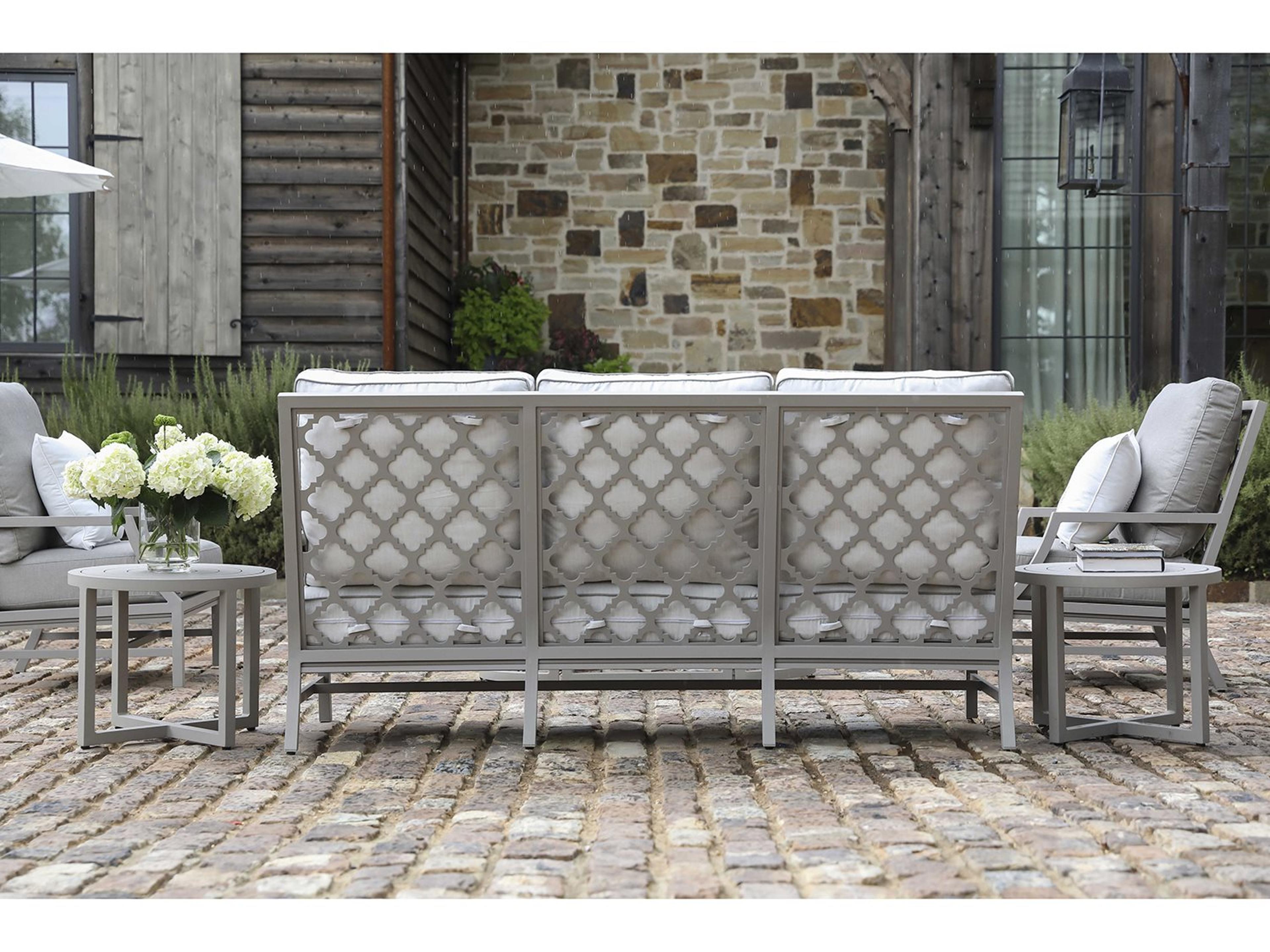 Lane Venture Willow Aluminum Patio Lounge Set