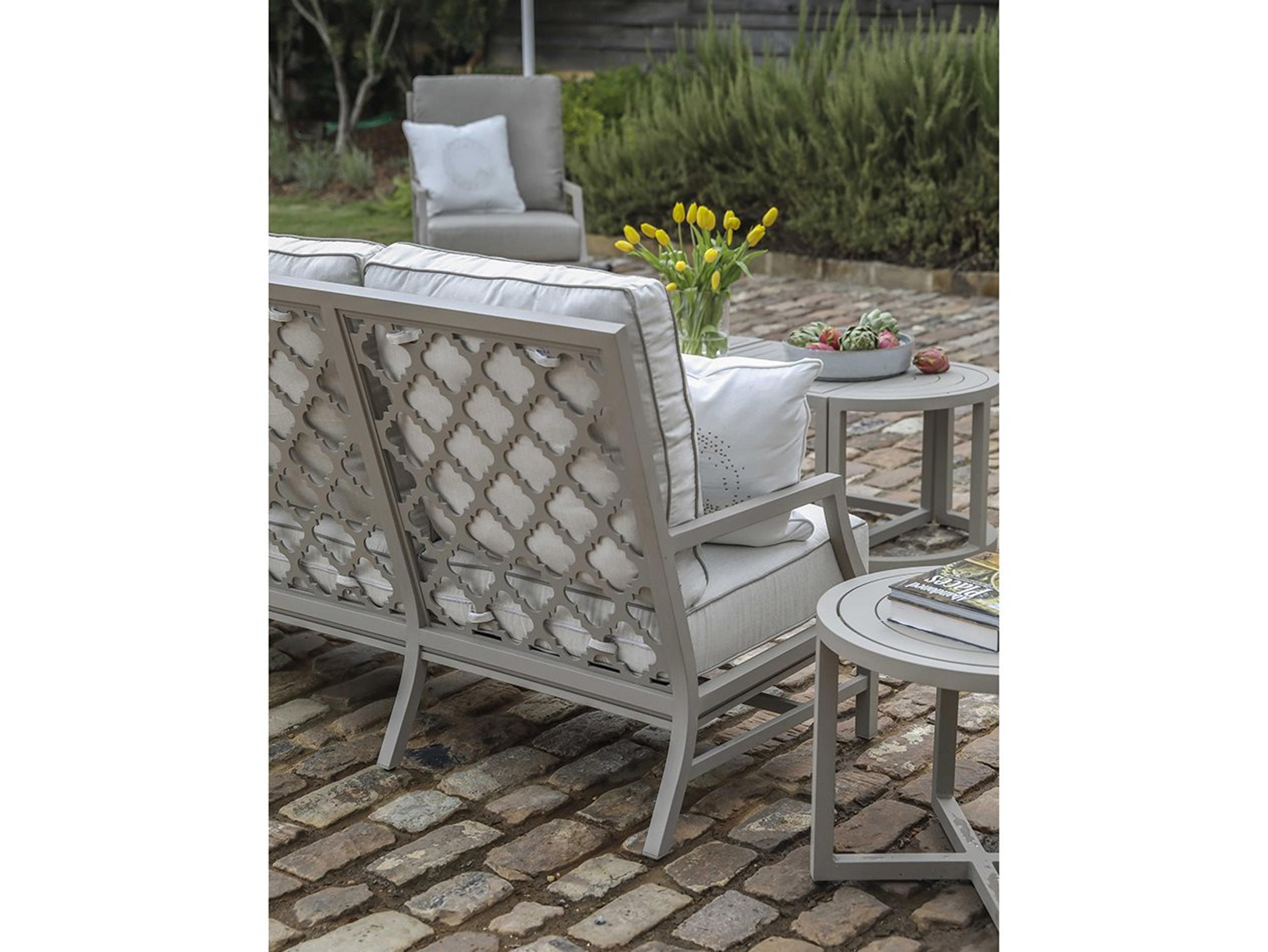 Lane Venture Willow Aluminum Outdoor Patio Lounge Set