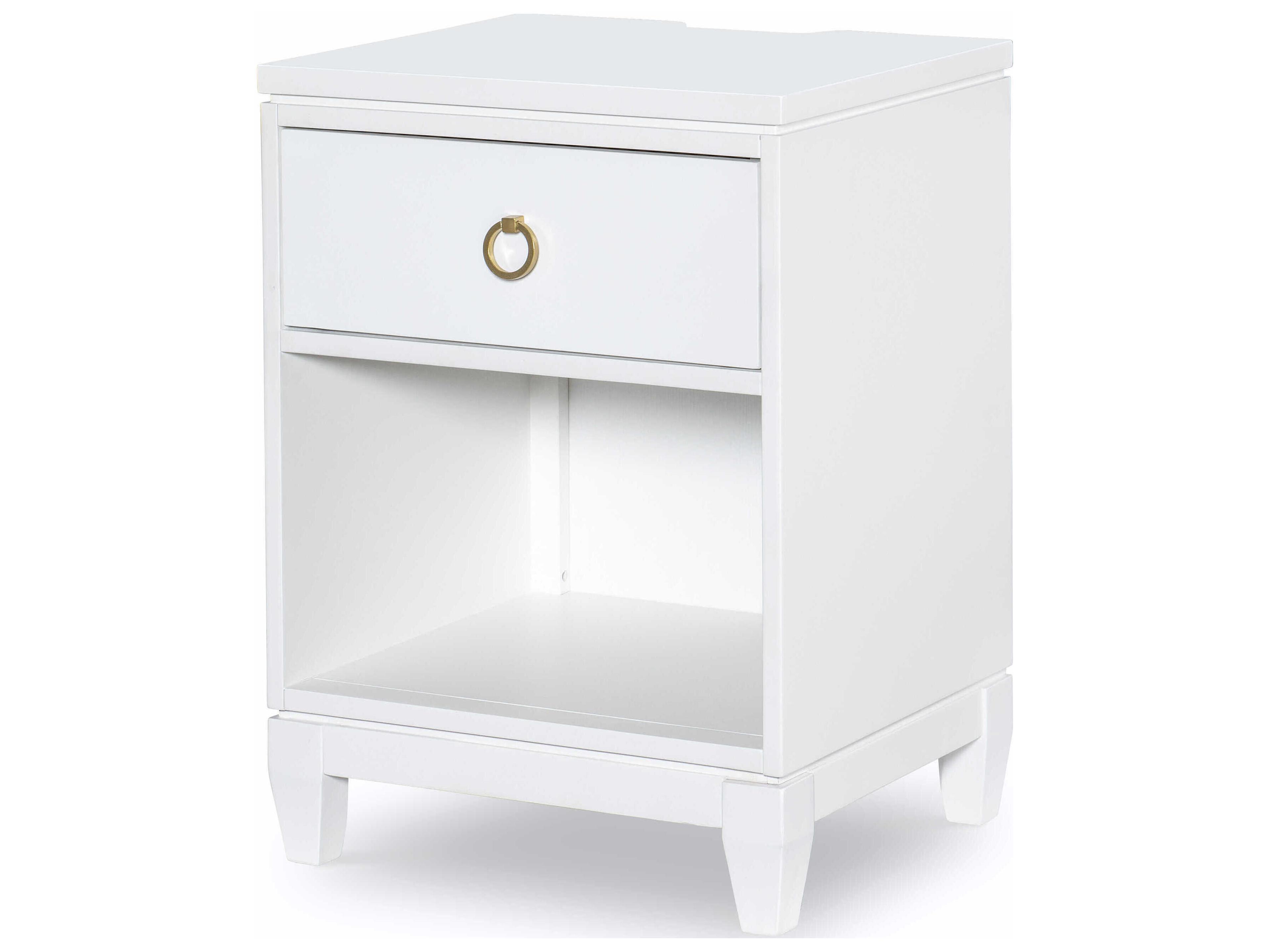 Legacy Classic Summerland 1-Drawer Poplar Wood Nightstand