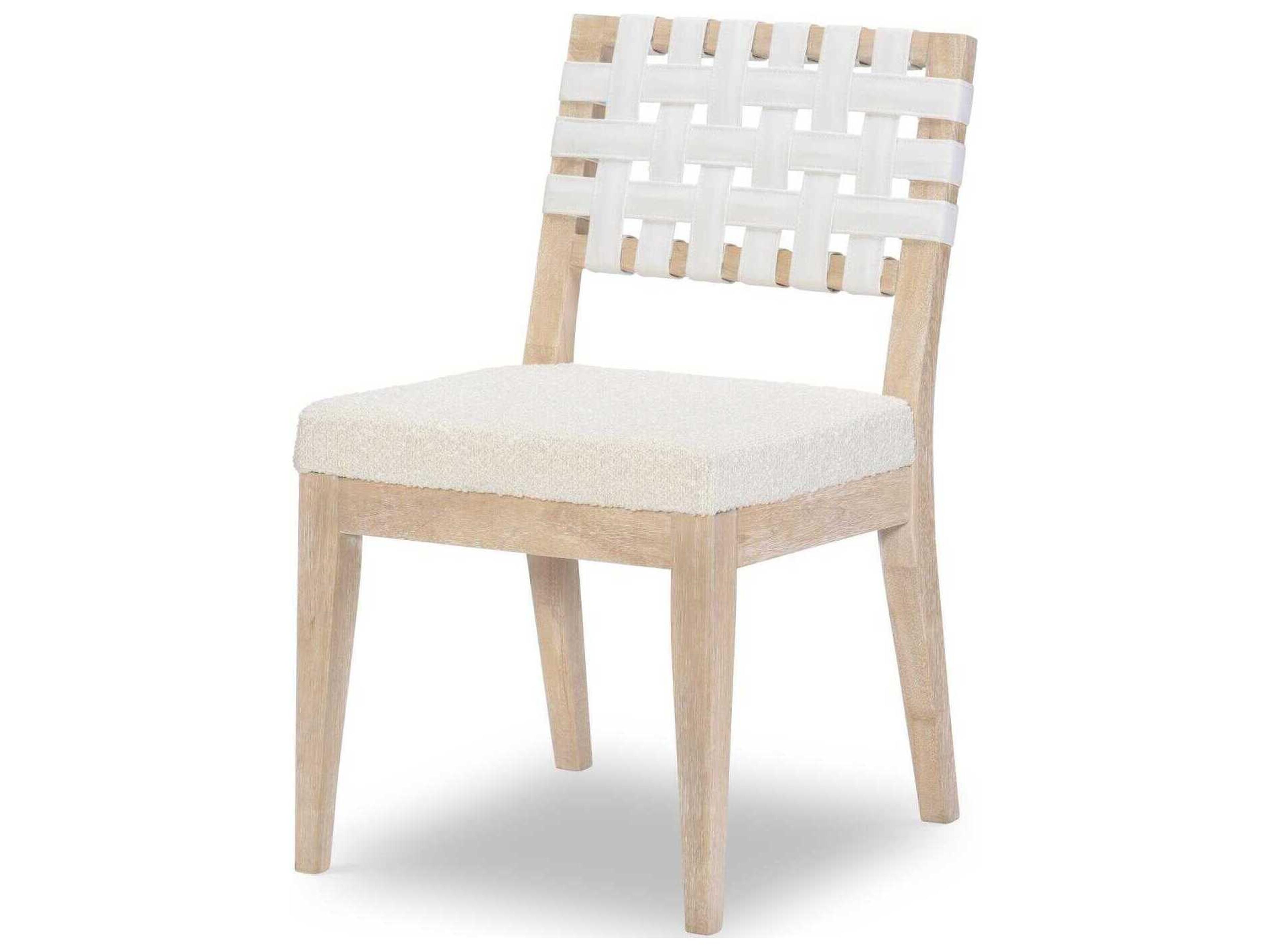 Legacy Classic Biscayne Hardwood Brown Upholstered Armless Dining Chair