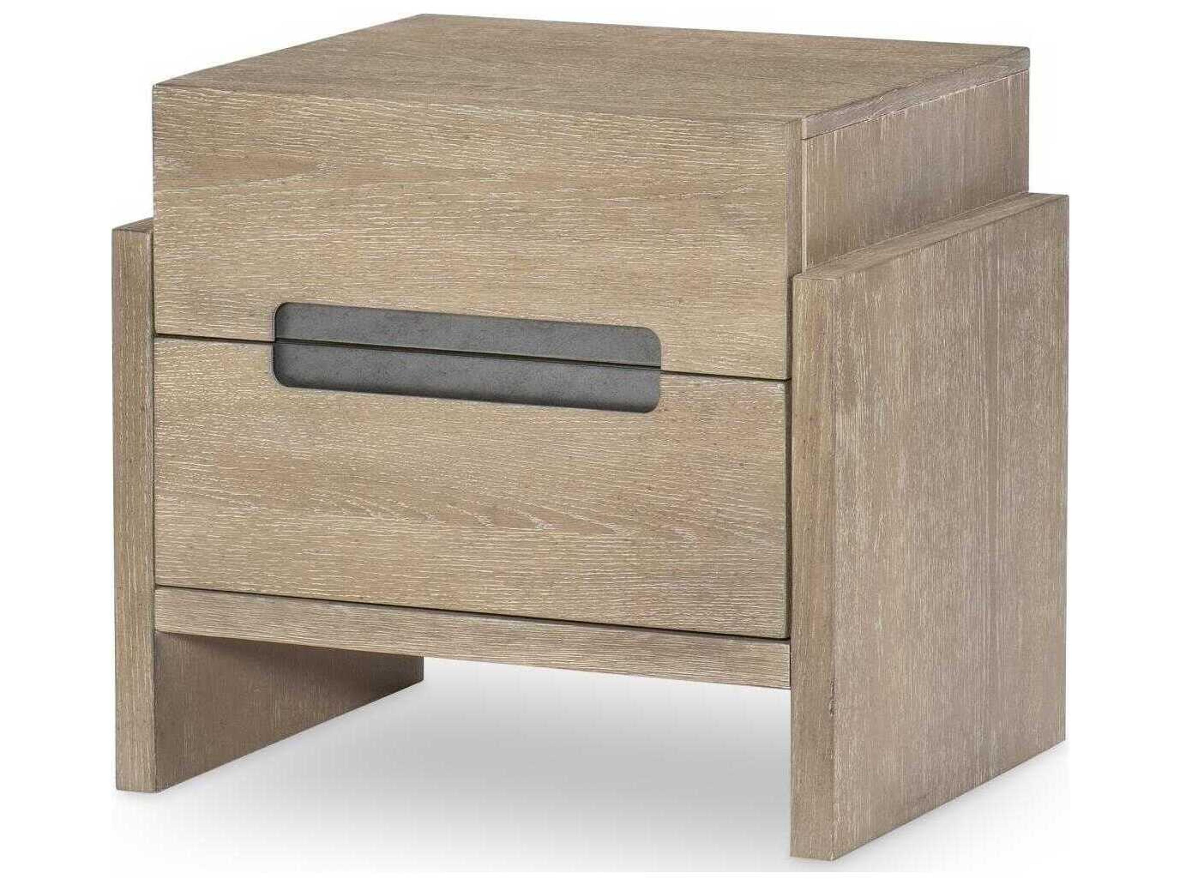 Legacy Classic District 2-Drawers Hardwood Nightstand