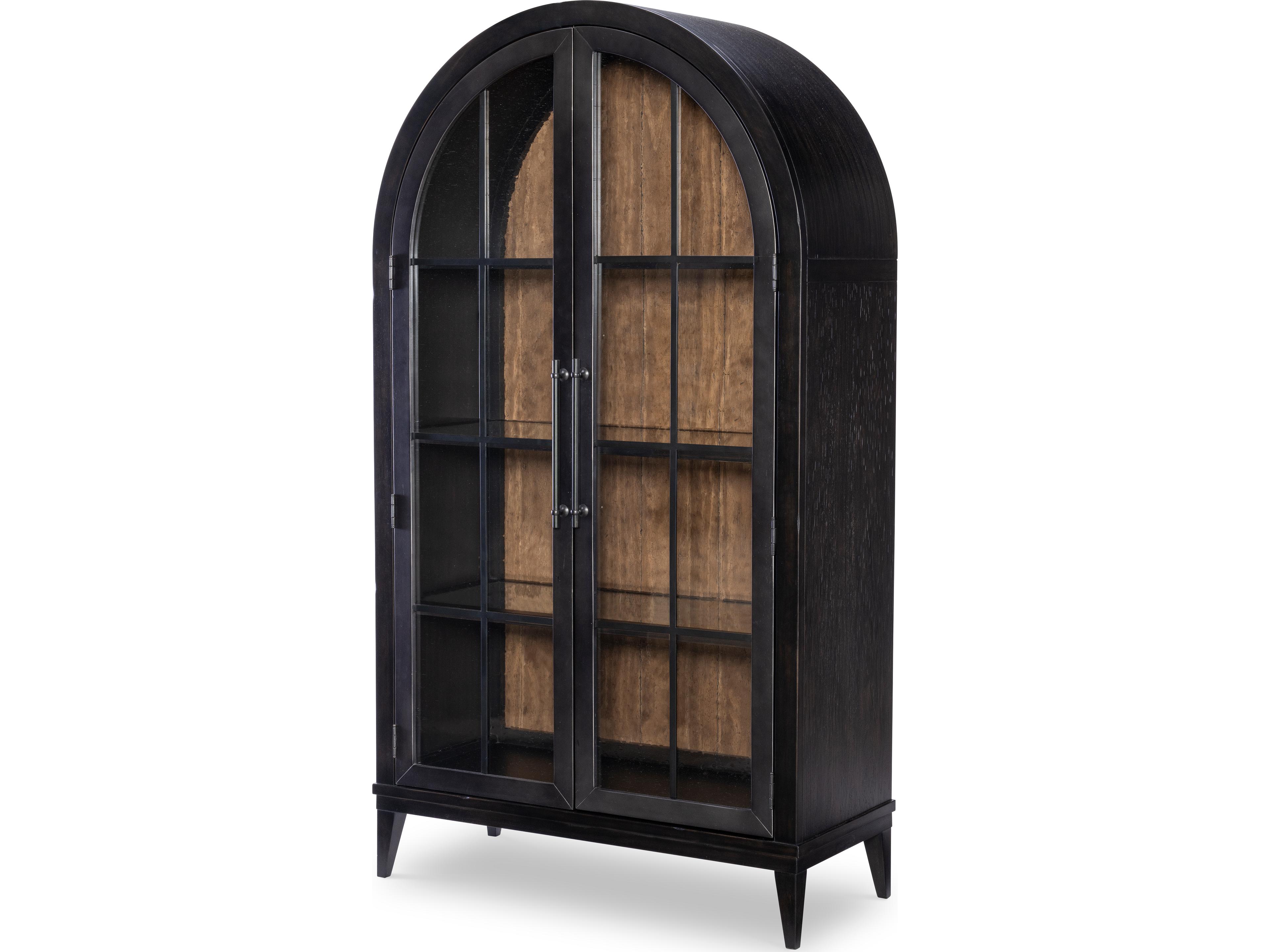 Legacy Classic Artisan's Place Pine Wood Vintage Ironwood Display Cabinet