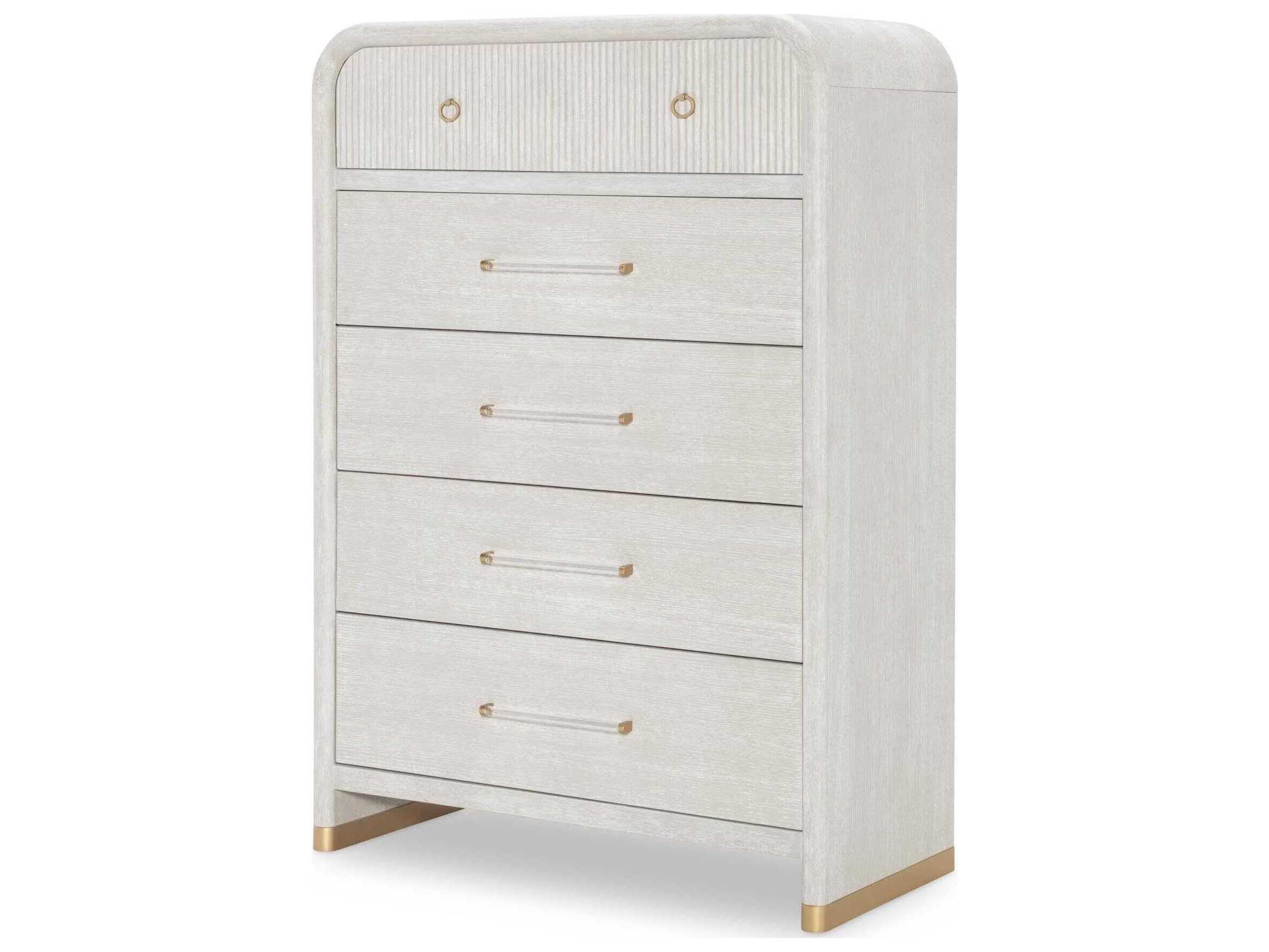 Legacy Classic Miramar Oyster White Hardwood Accent Chest
