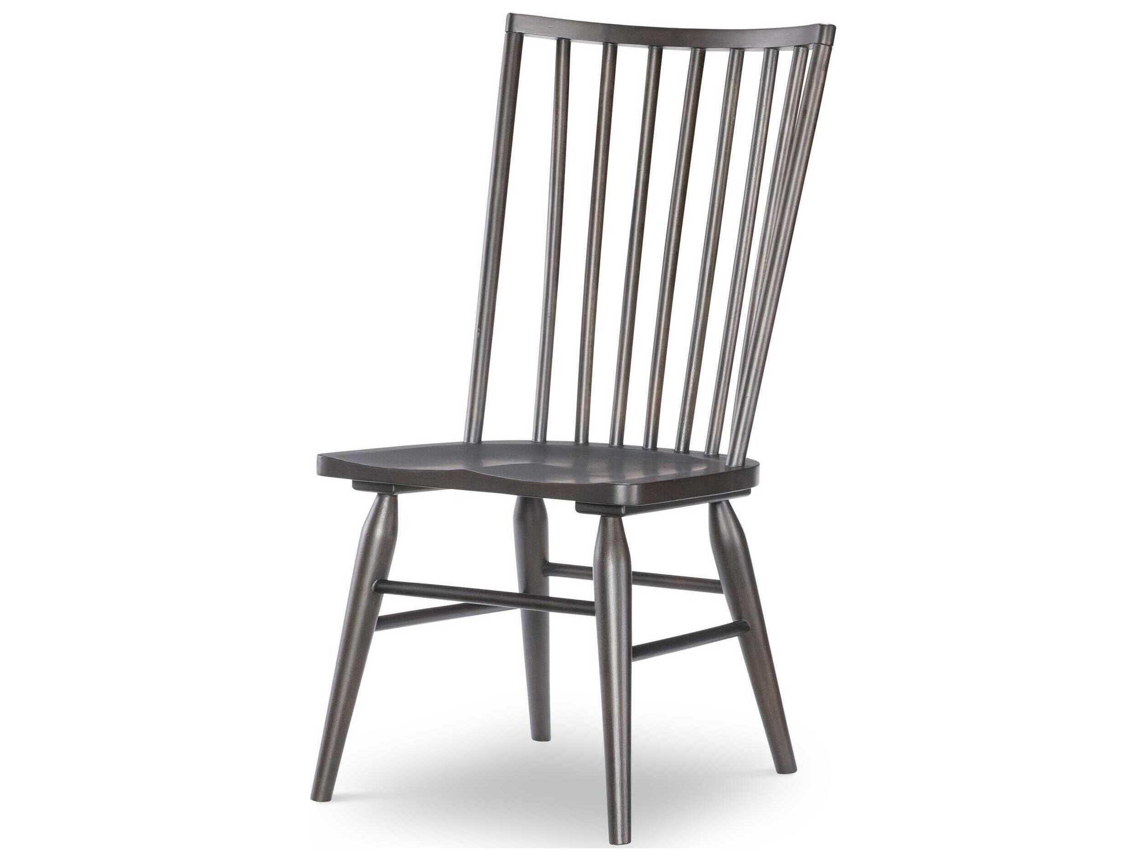 Legacy Classic Fenmore Poplar Wood Gray Armless Dining Chair