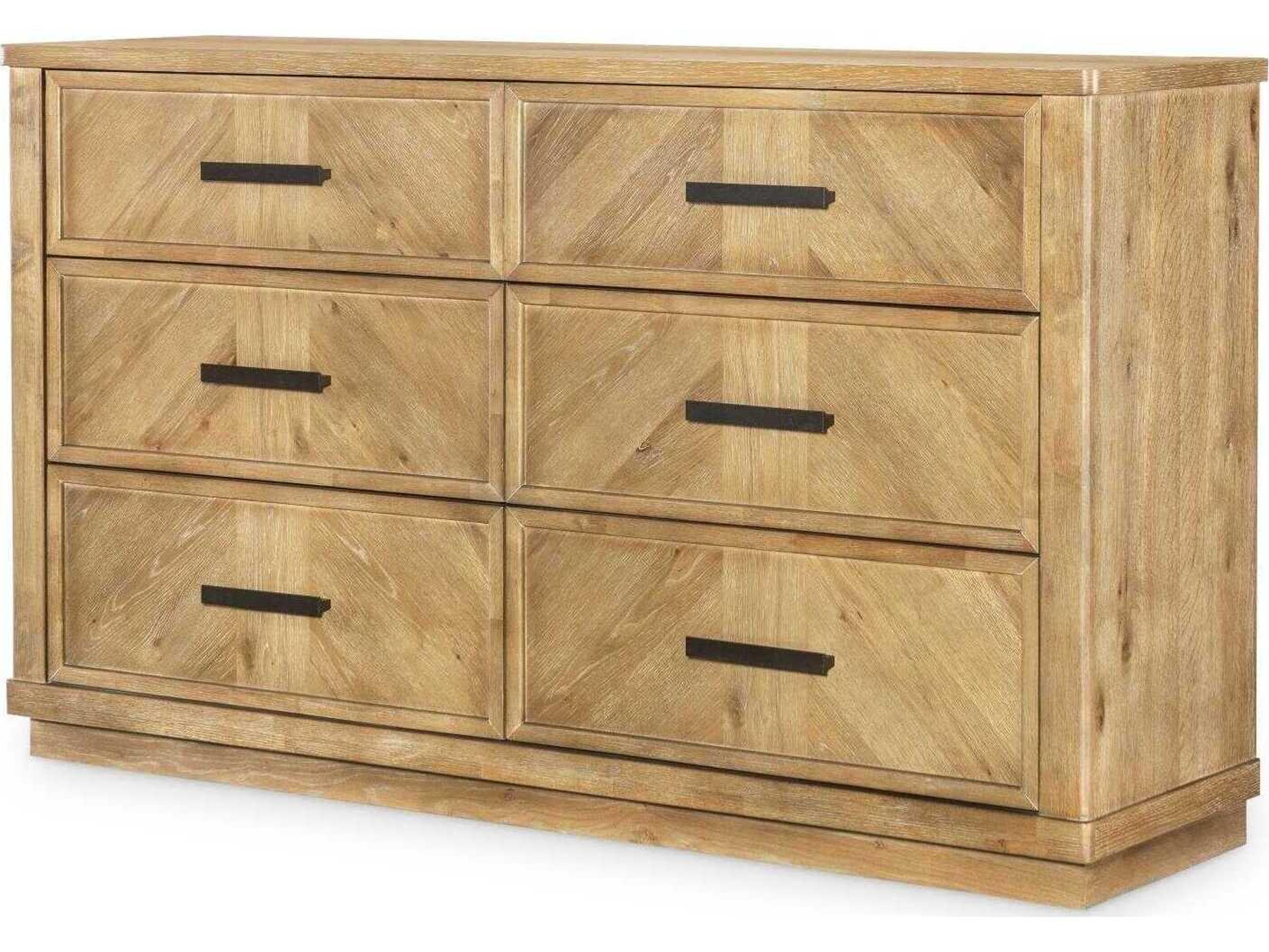 Legacy Classic Torrance 6-Drawers Brown Hardwood Double Dresser