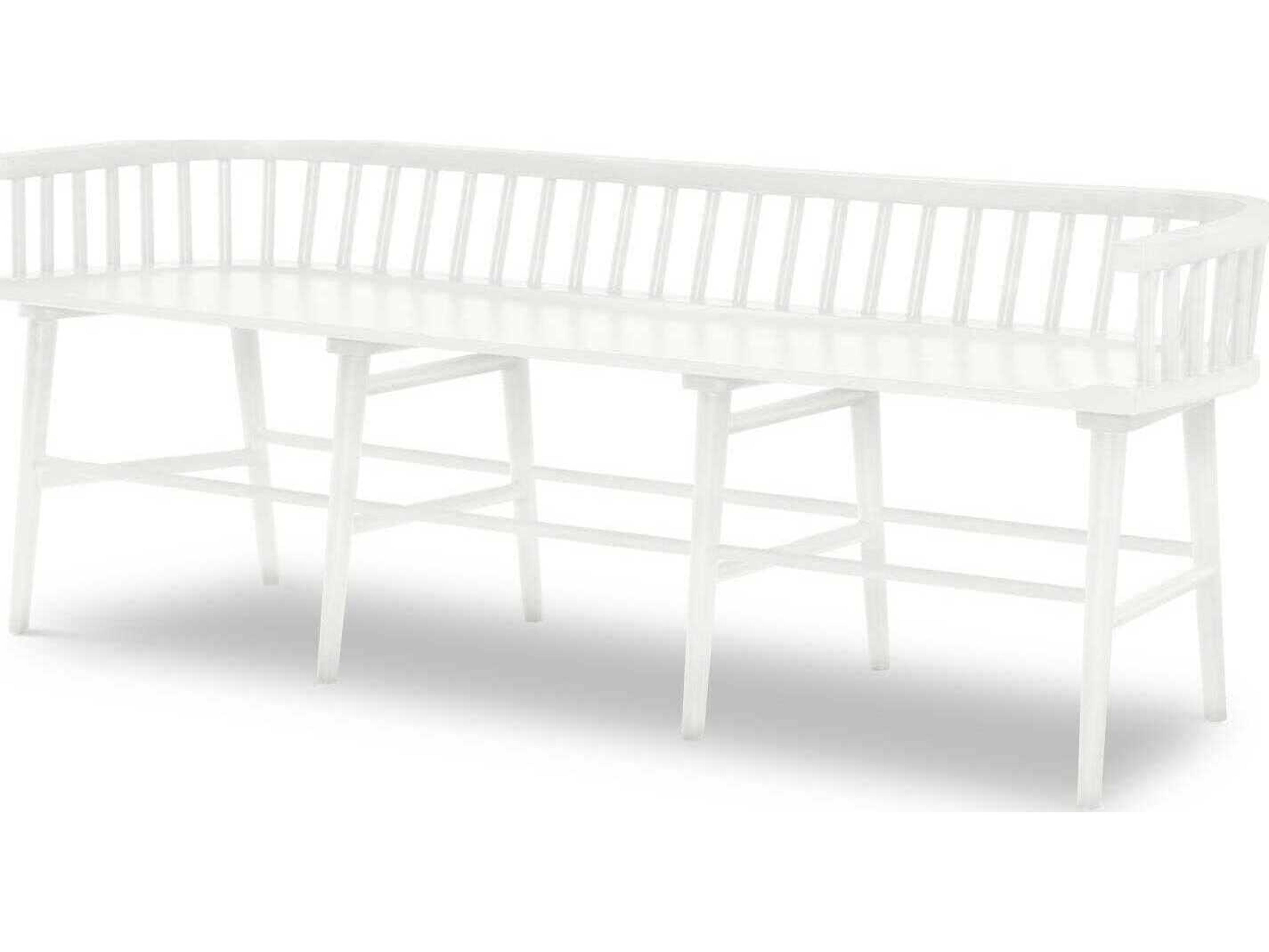 Legacy Classic Xxxs And Ooos Cotton White Accent Bench