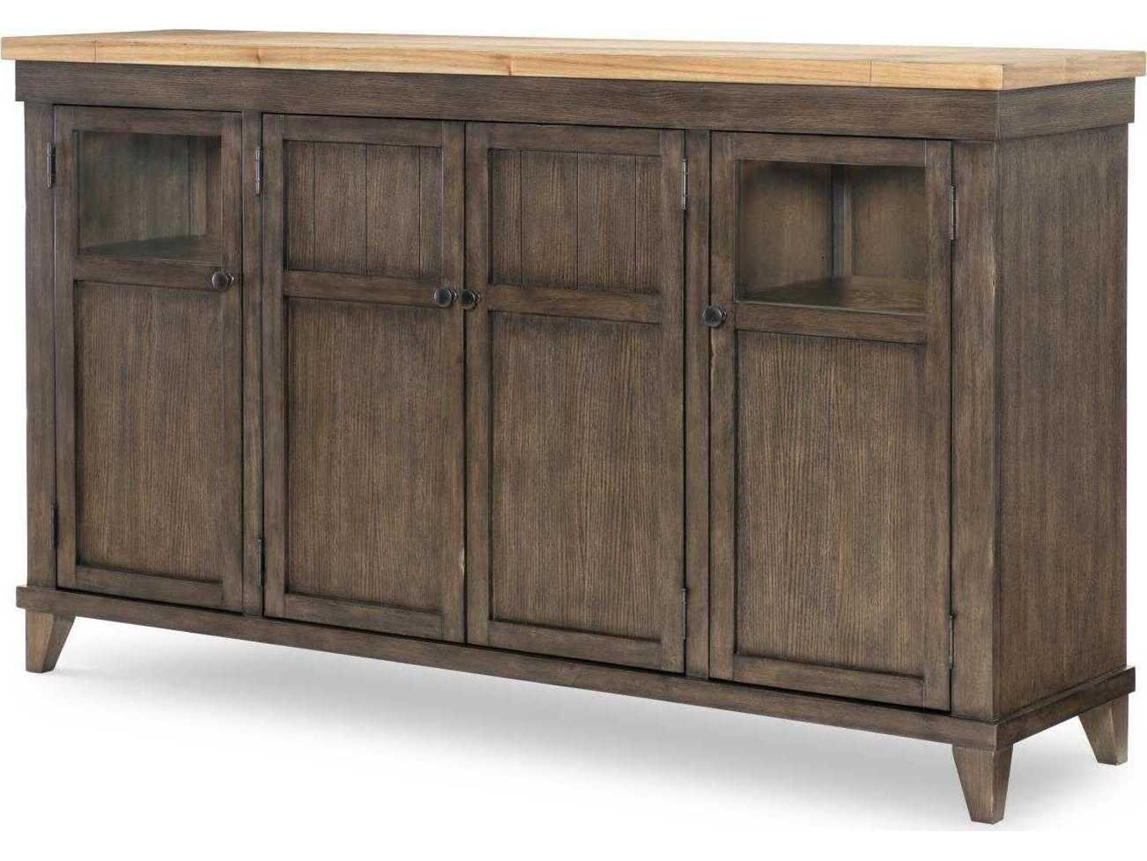Legacy Classic Xxxs And Ooos 72" Hardwood Amber Cocoa Sideboard