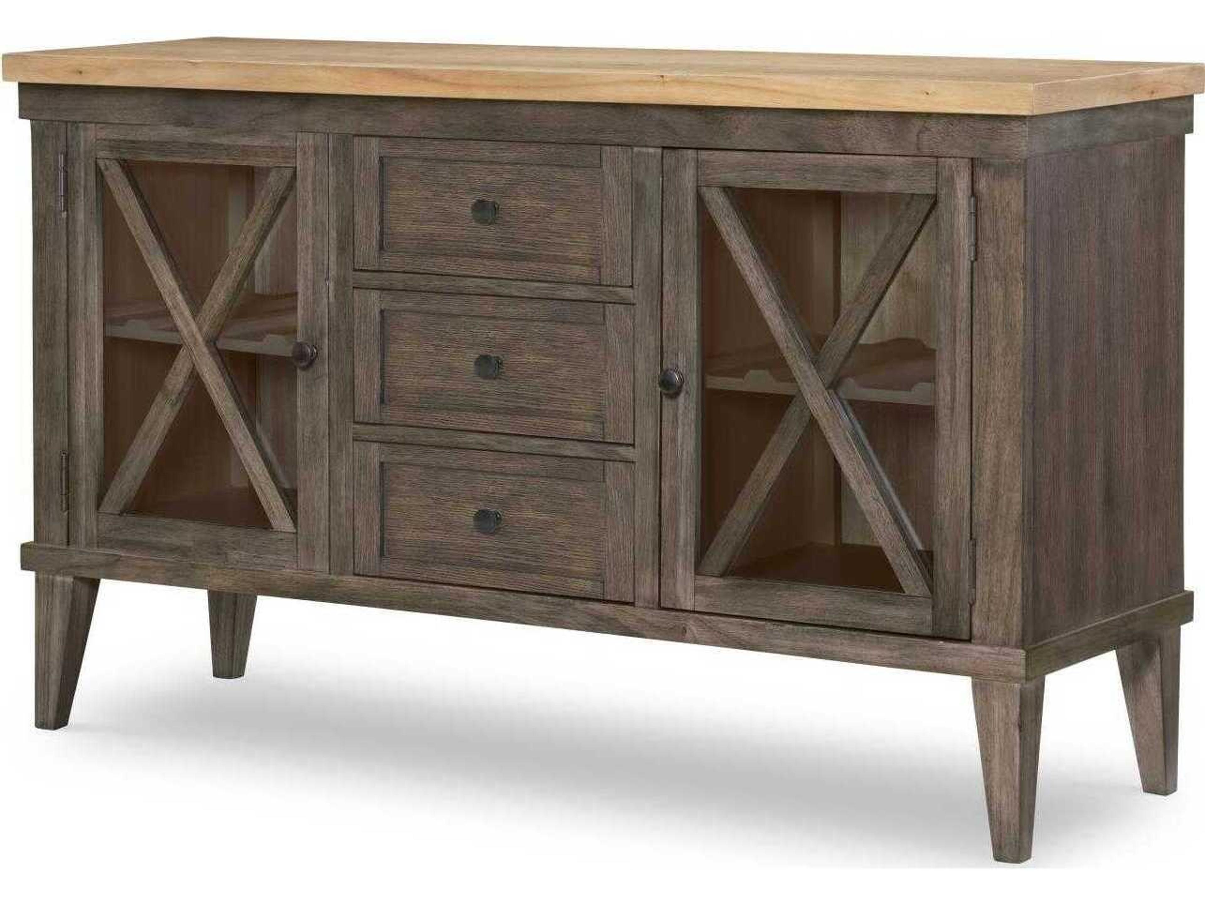 Legacy Classic Xxxs And Ooos 60" Hardwood Amber Cocoa Sideboard