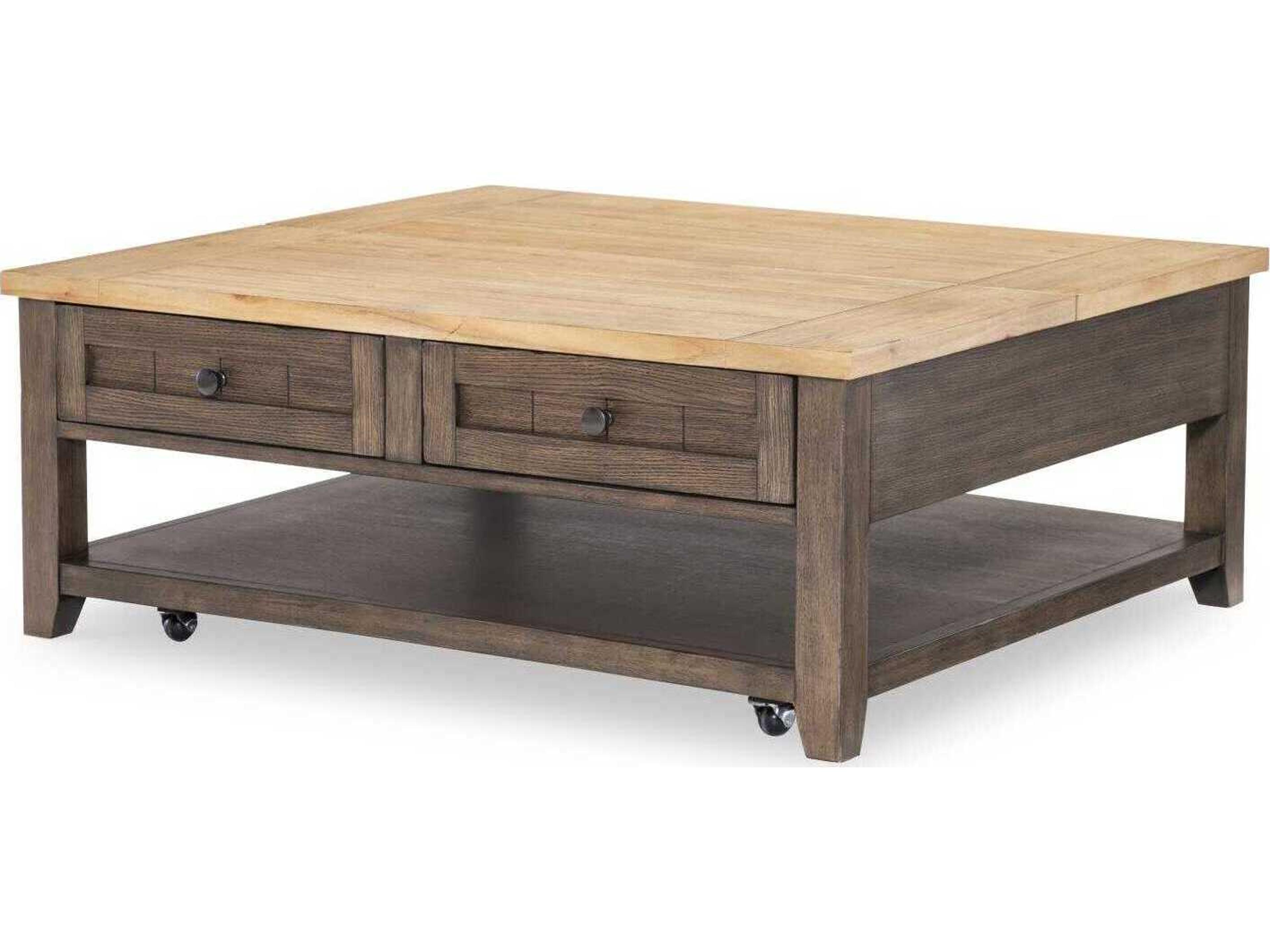 Legacy Classic Xxxs And Ooos Rectangular Wood Amber Cocoa Coffee Table