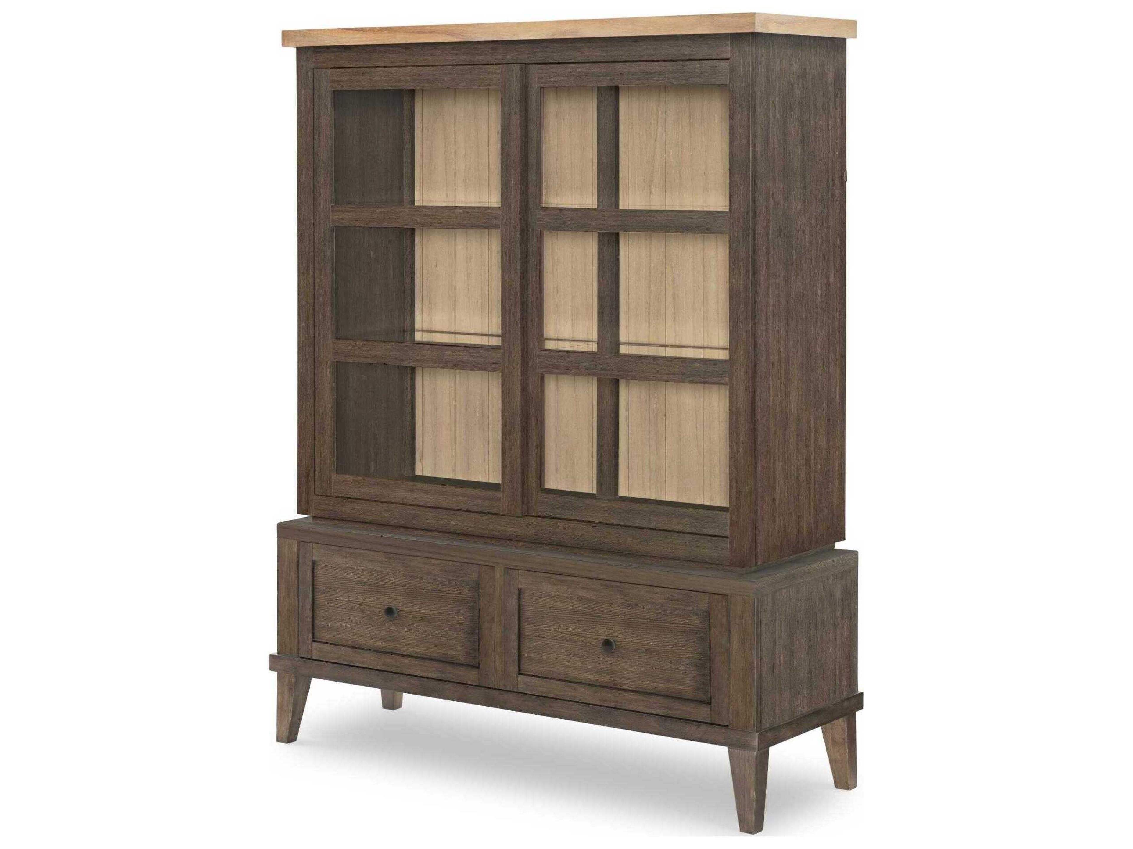Legacy Classic Xxxs And Ooos Hardwood Amber Cocoa Display Cabinet
