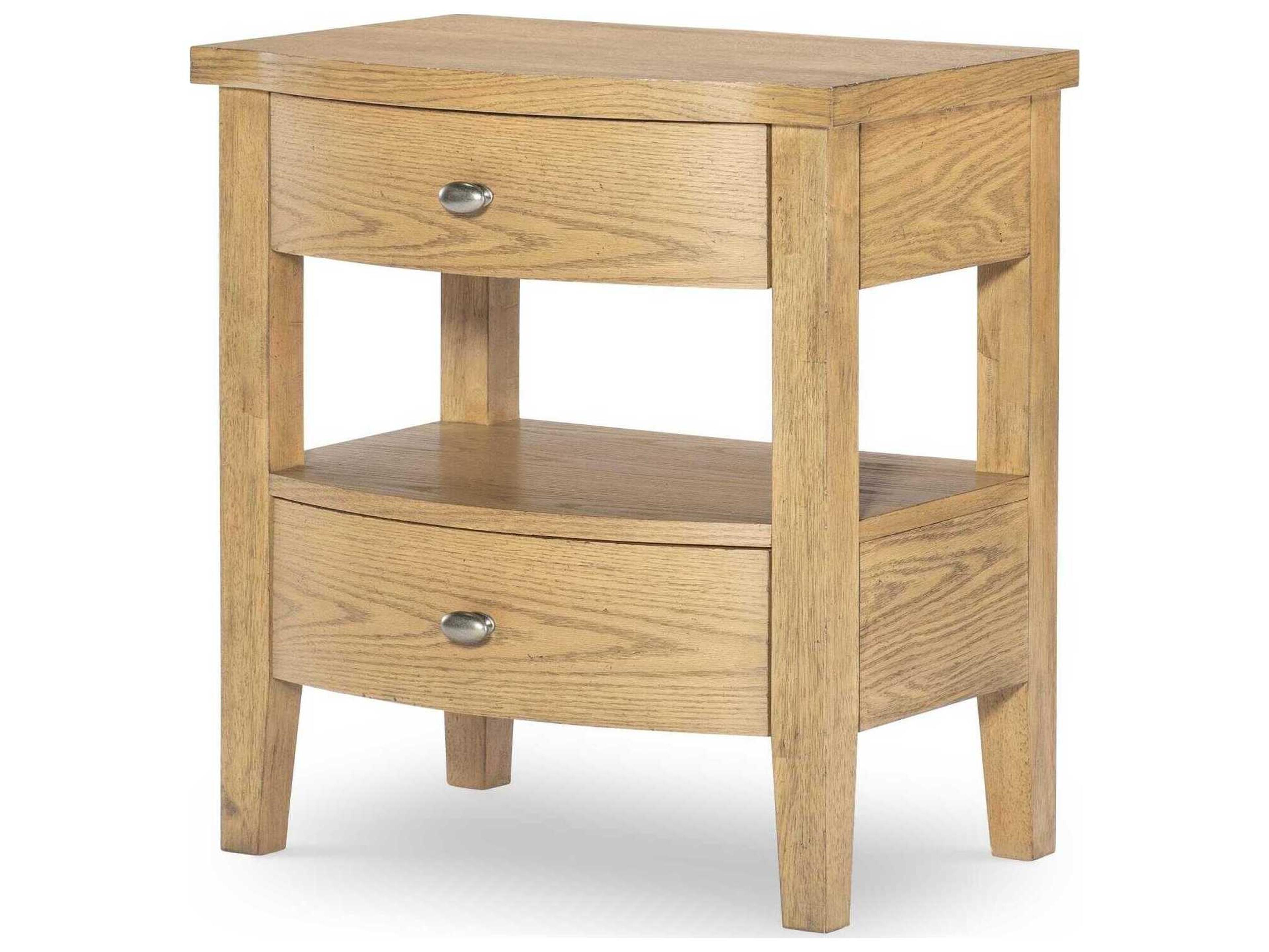 Legacy Classic Todays Traditions 2-Drawers Brown Hardwood Nightstand
