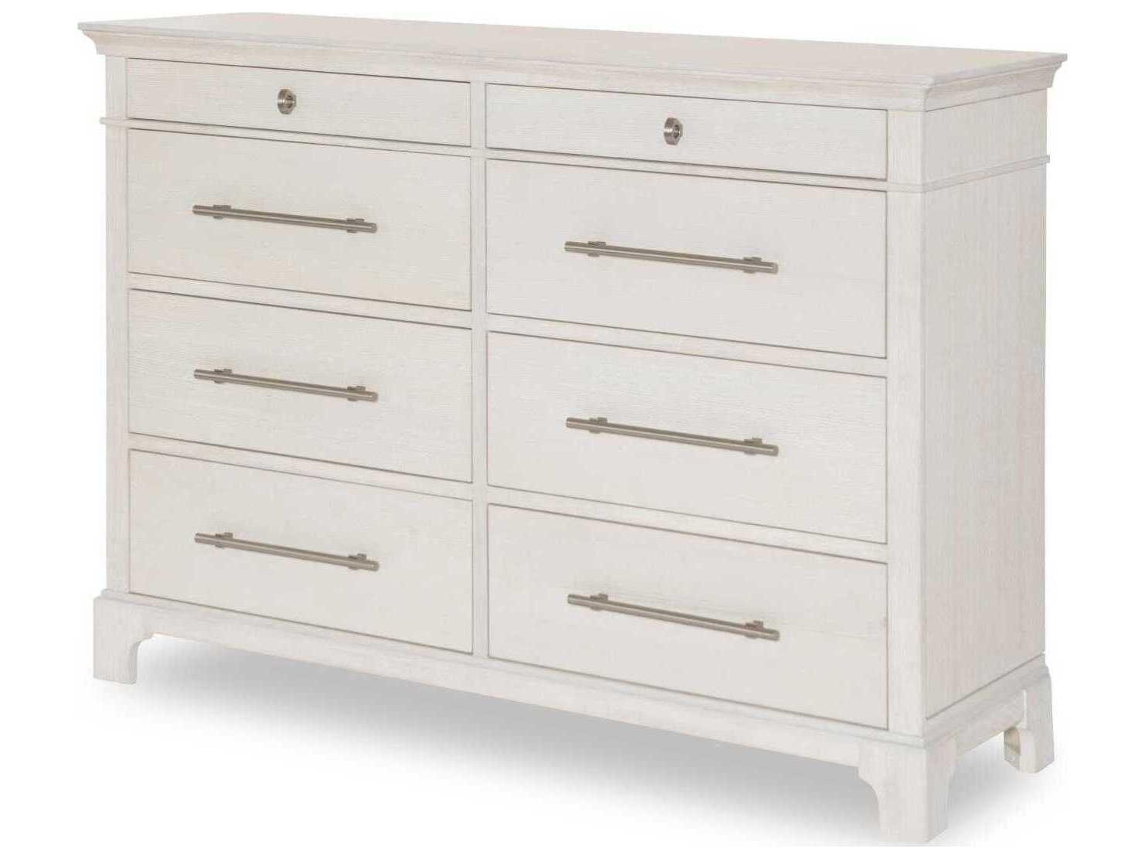 Legacy Classic Harmony White Hardwood Double Dresser