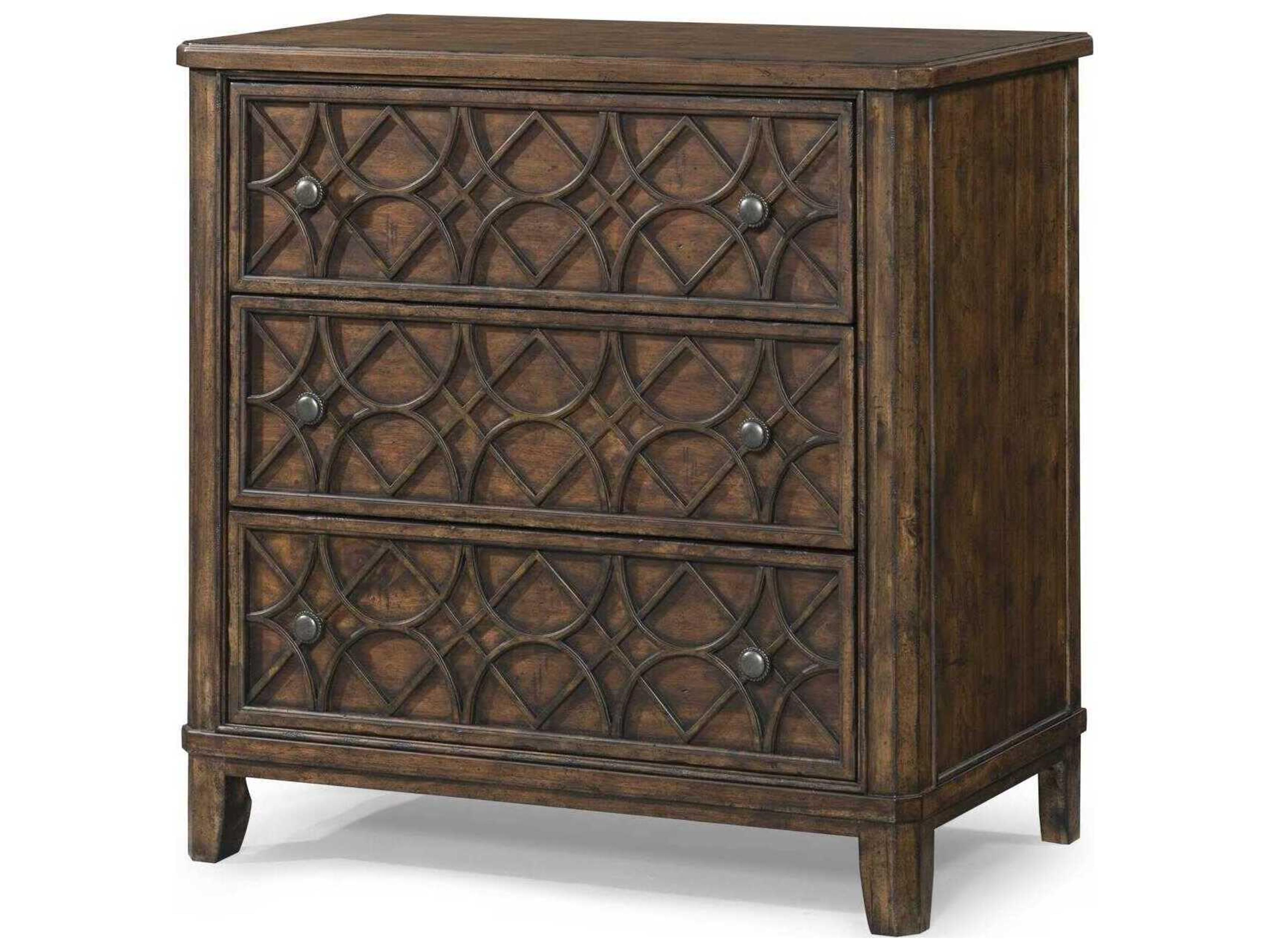 Legacy Classic Trisha Yearwood Home Coffee Brown Acacia Wood Accent Chest