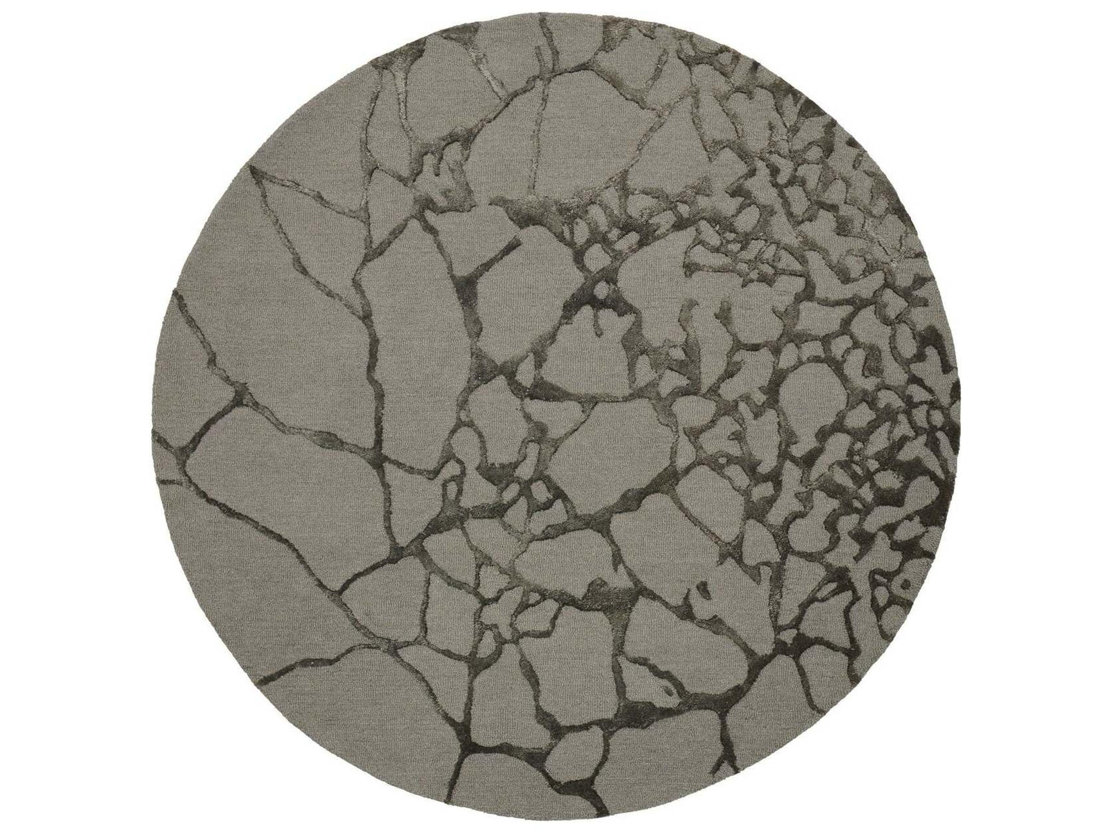 Linie Design Abstract Green Area Rug