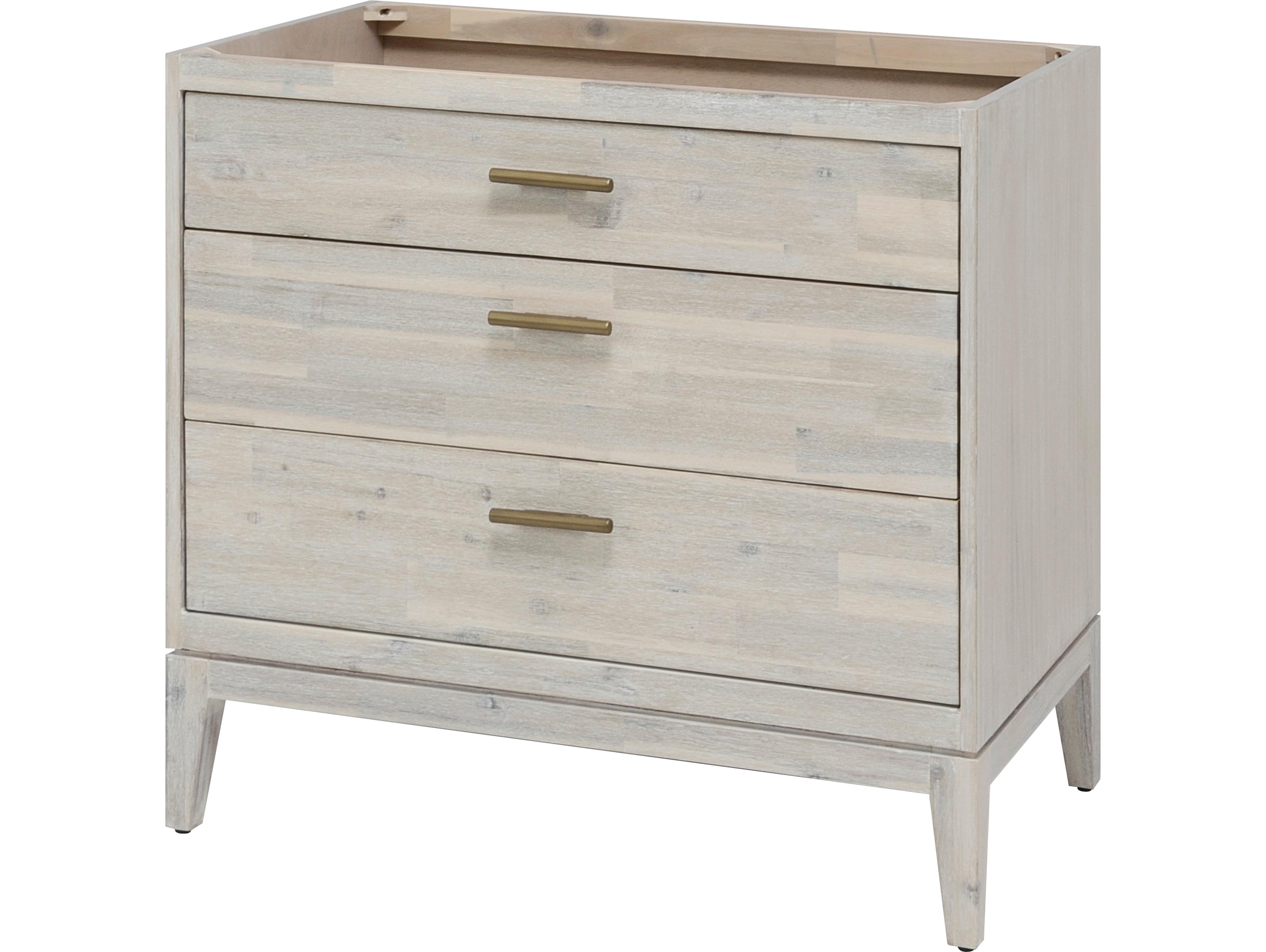 Le Bath 36'' Nina Chalky White Vanity Base