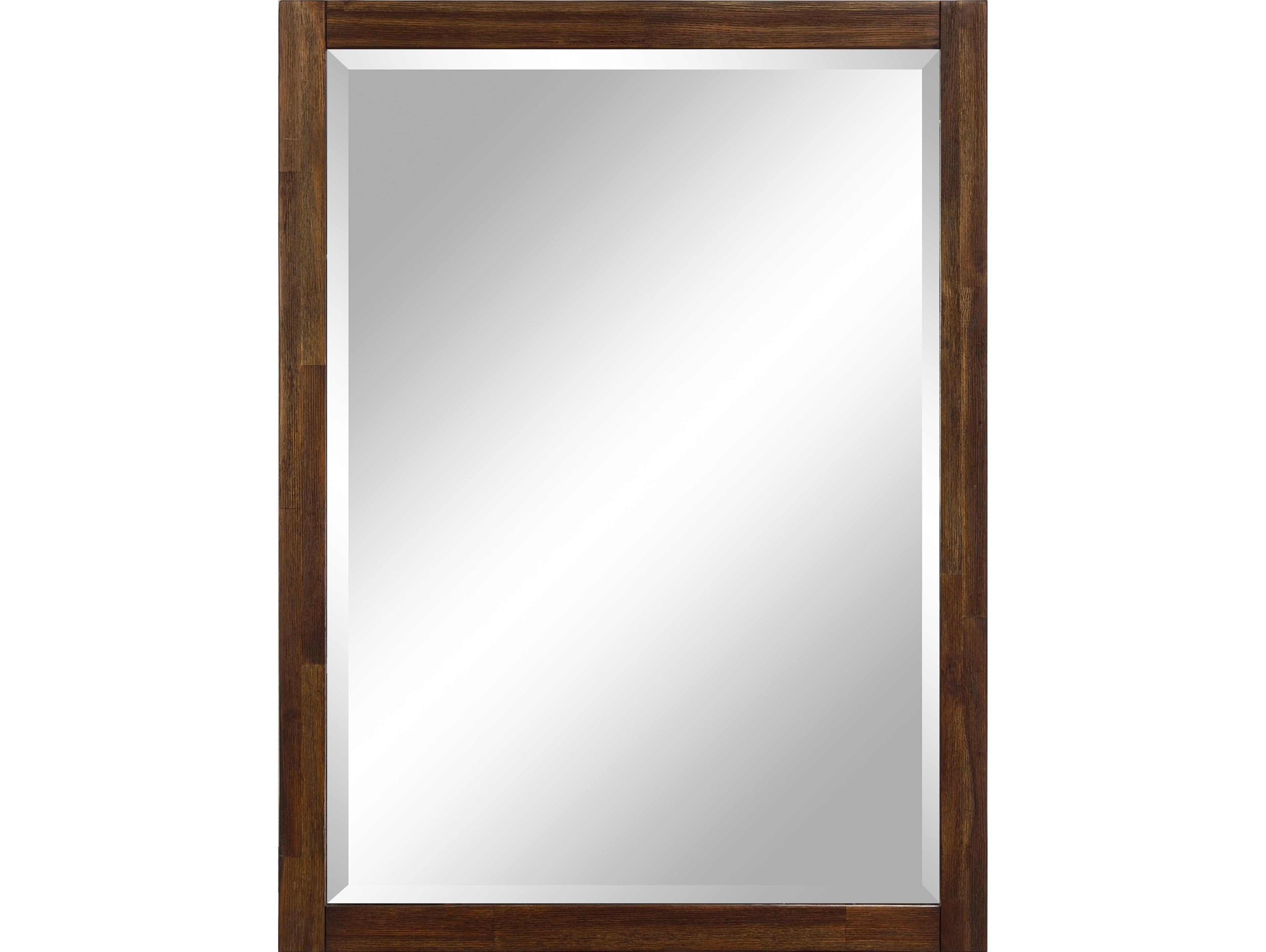 Le Bath Perry 30'' Amber  Vertical Wall Mirror 