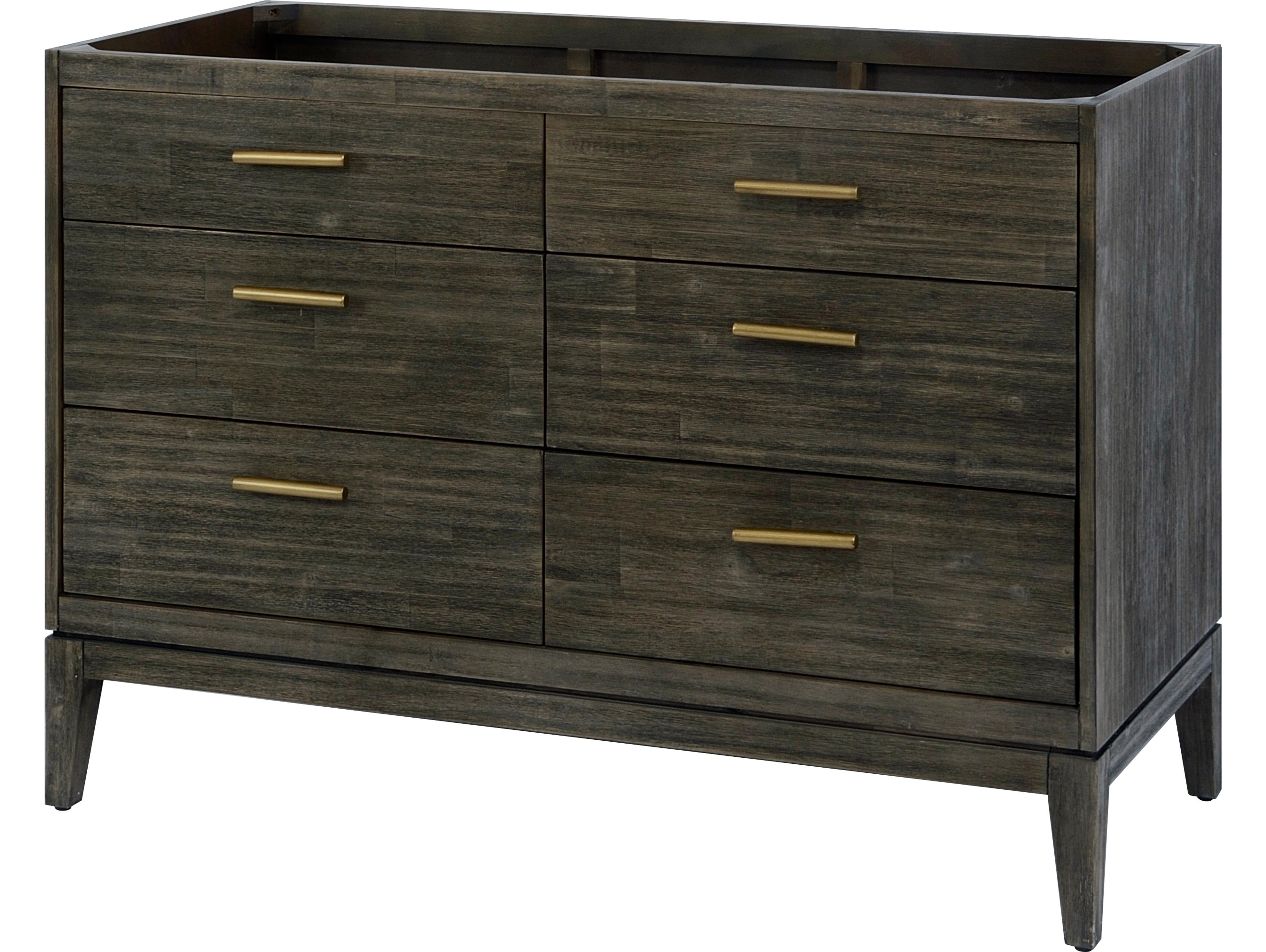 Le Bath Tyler 48'' Dark Pearl Vanity Base