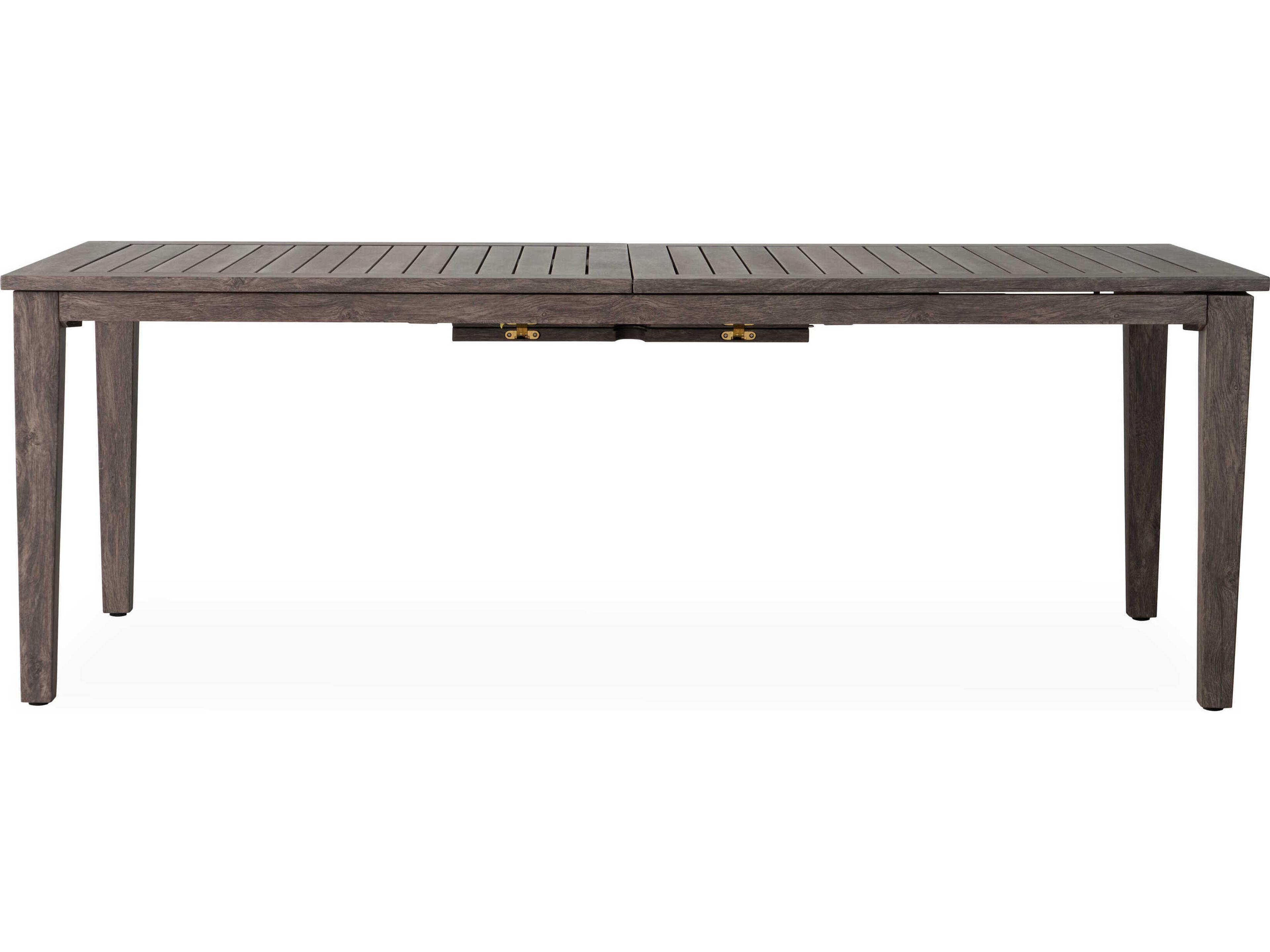 Lloyd Flanders Frontier Aluminum Rectangular Butterfly Patio Dining Table