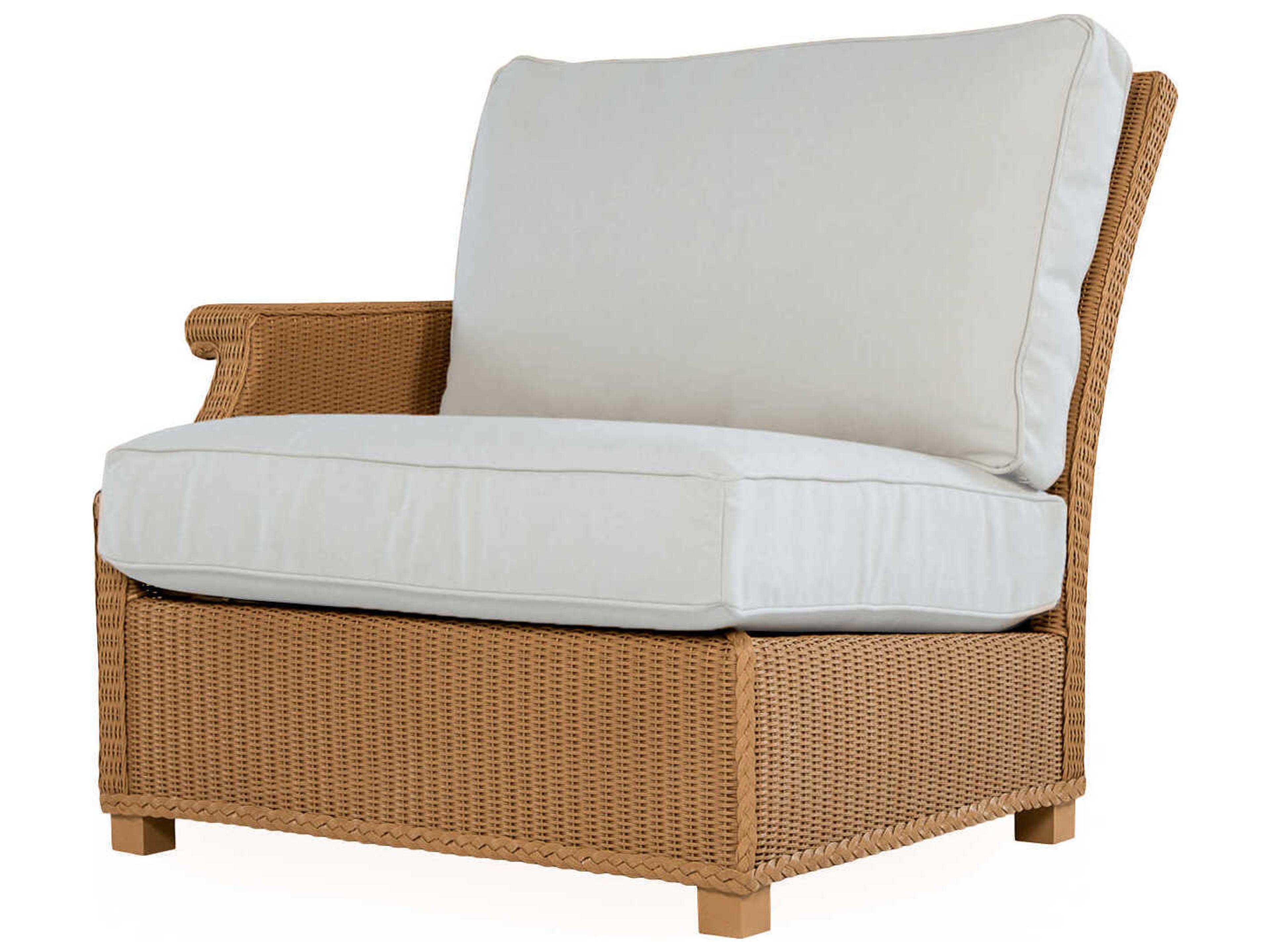 Lloyd Flanders Hamptons Right Arm Lounge Chair Replacement Cushions