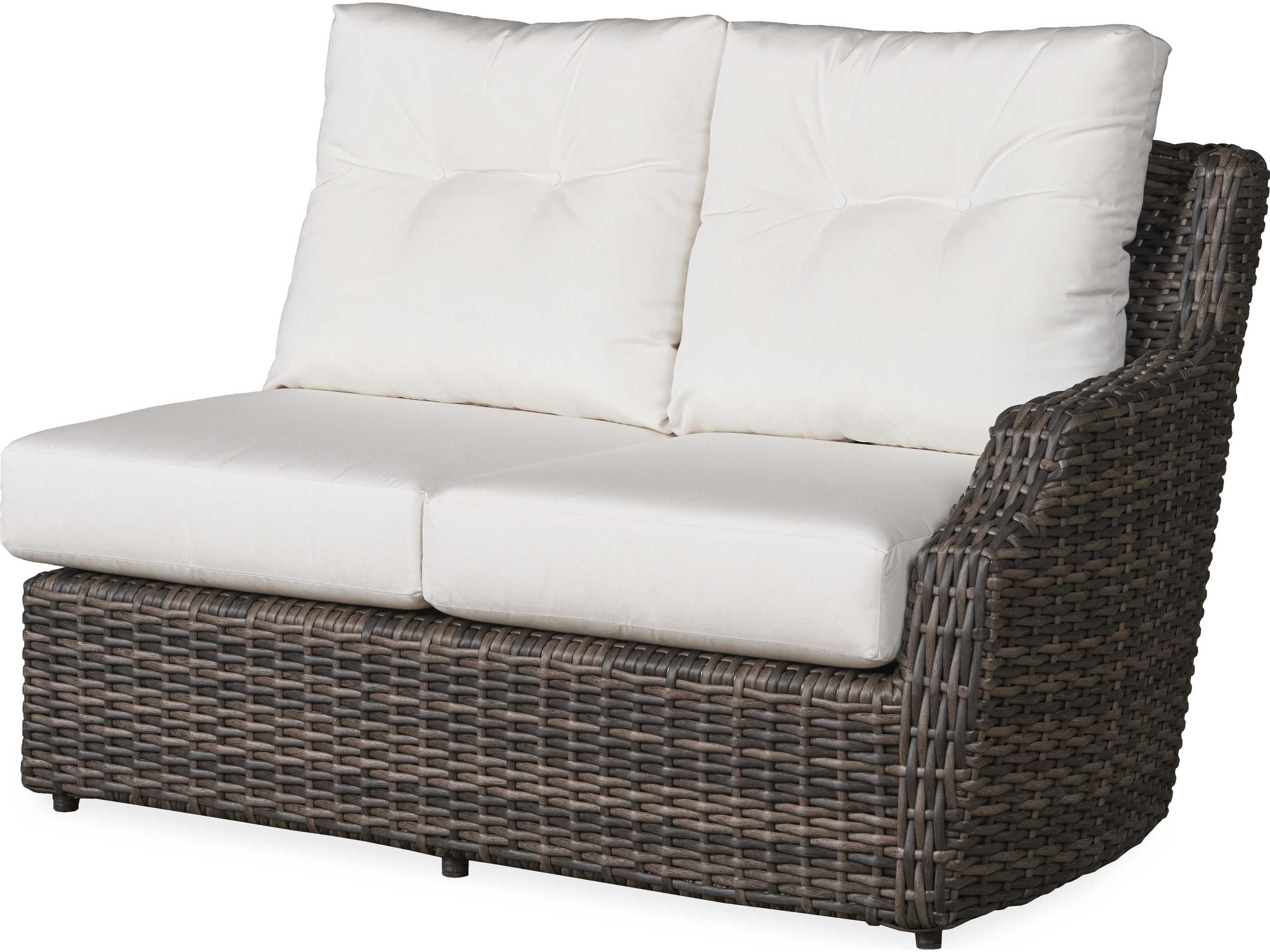 Lloyd Flanders Largo Left Arm Loveseat Set Replacement Cushions