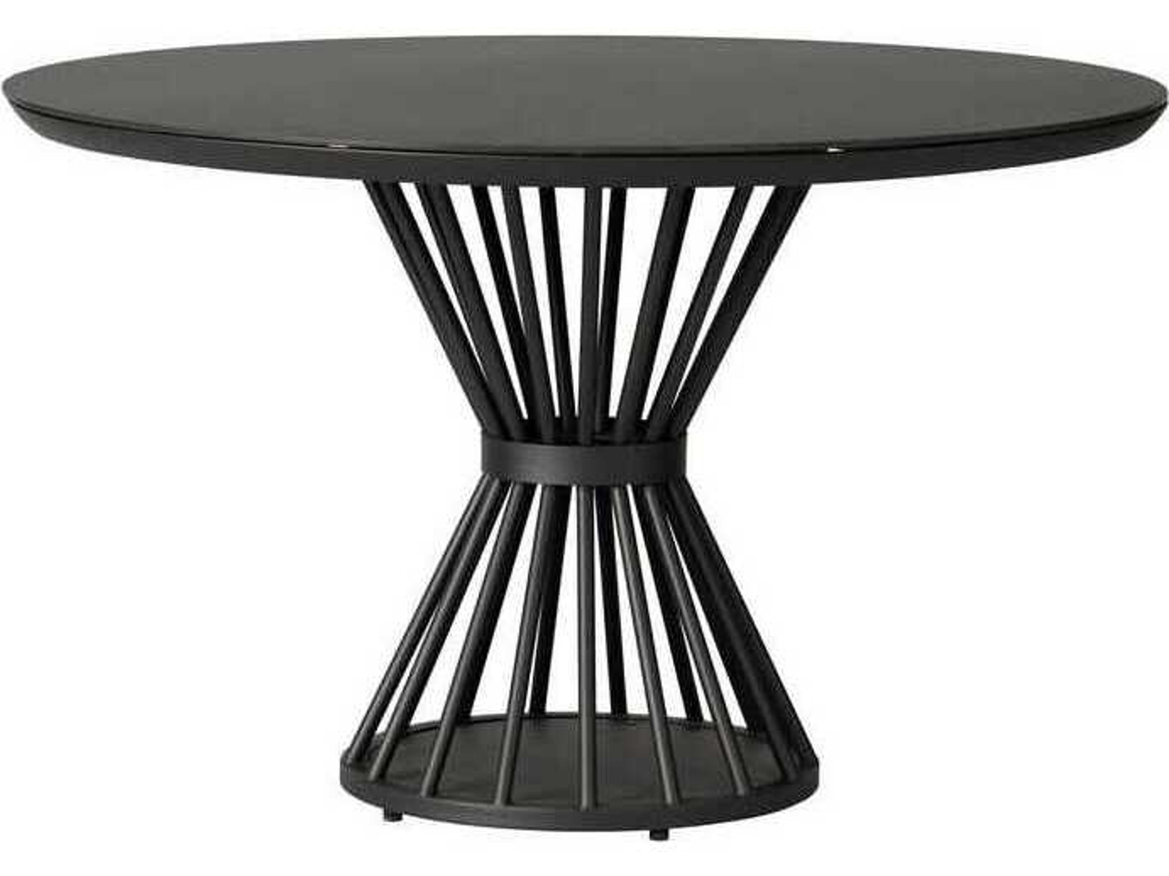 Lloyd Flanders Escape Aluminum 47” Round Dining Table