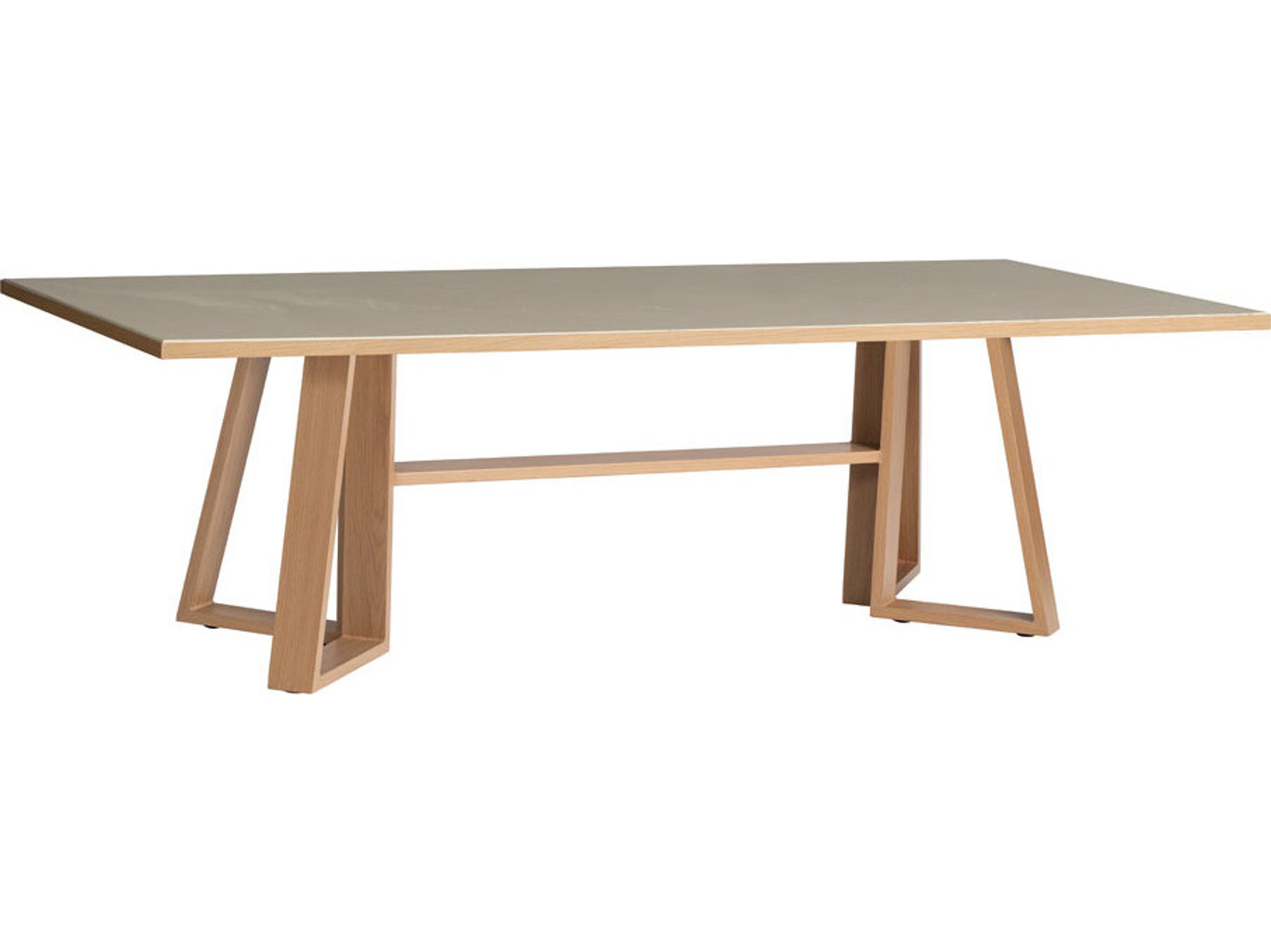 Lloyd Flanders Pursuit Aluminum Rectangular Dining Table