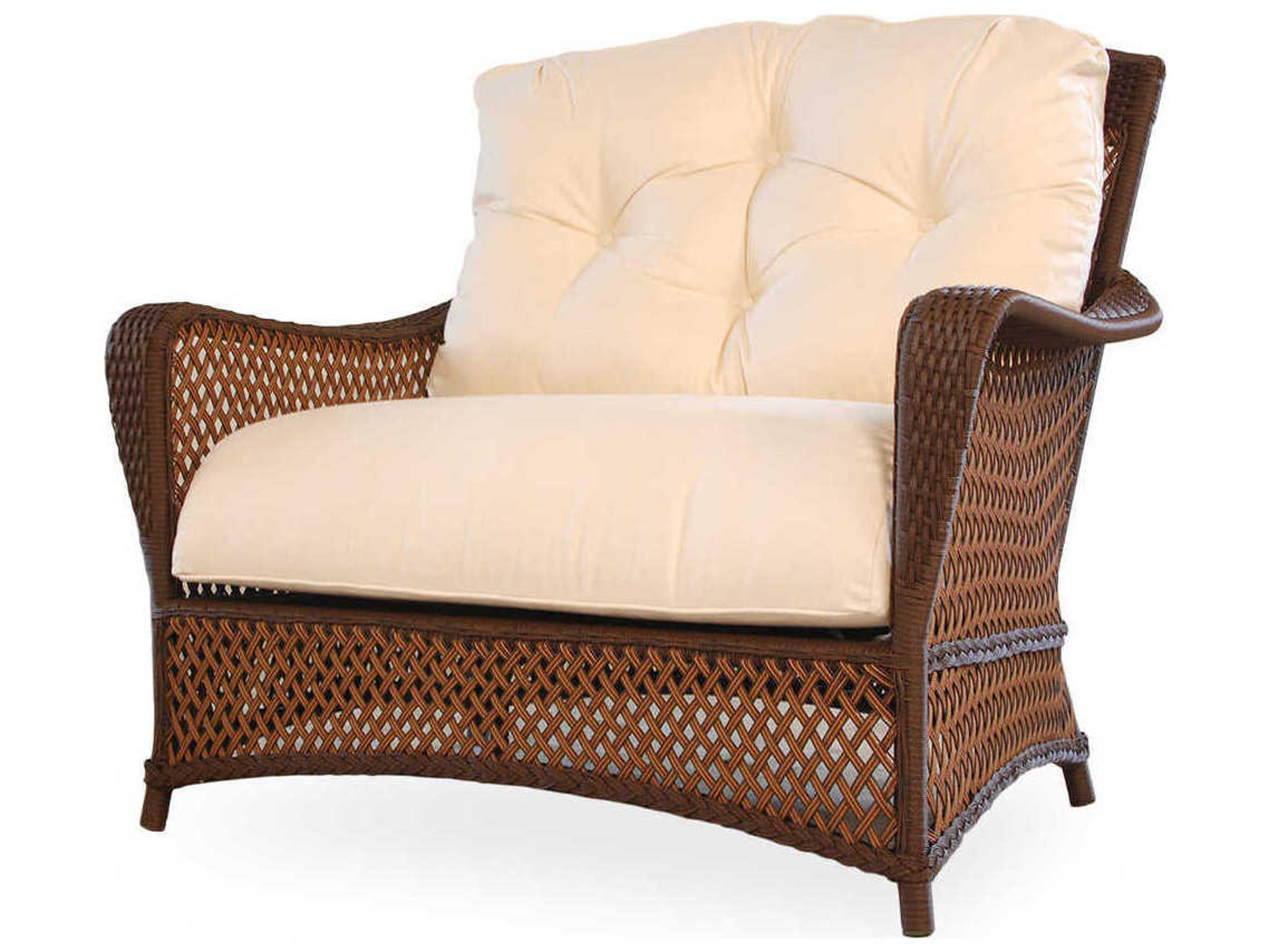 Lloyd Flanders Grand Traverse Wicker Outdoor Lounge Chair