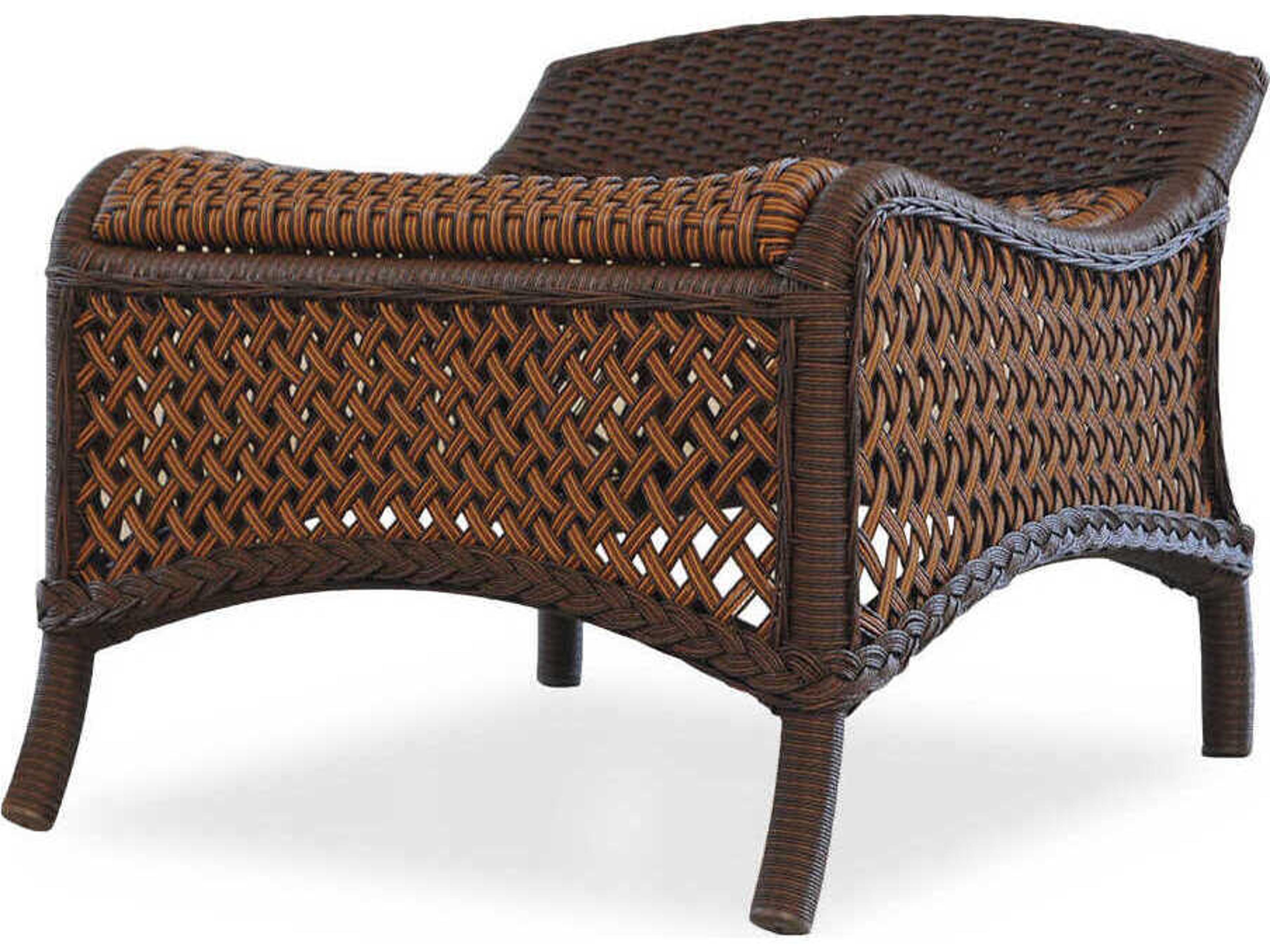 Lloyd Flanders Grand Traverse Wicker Patio Ottoman