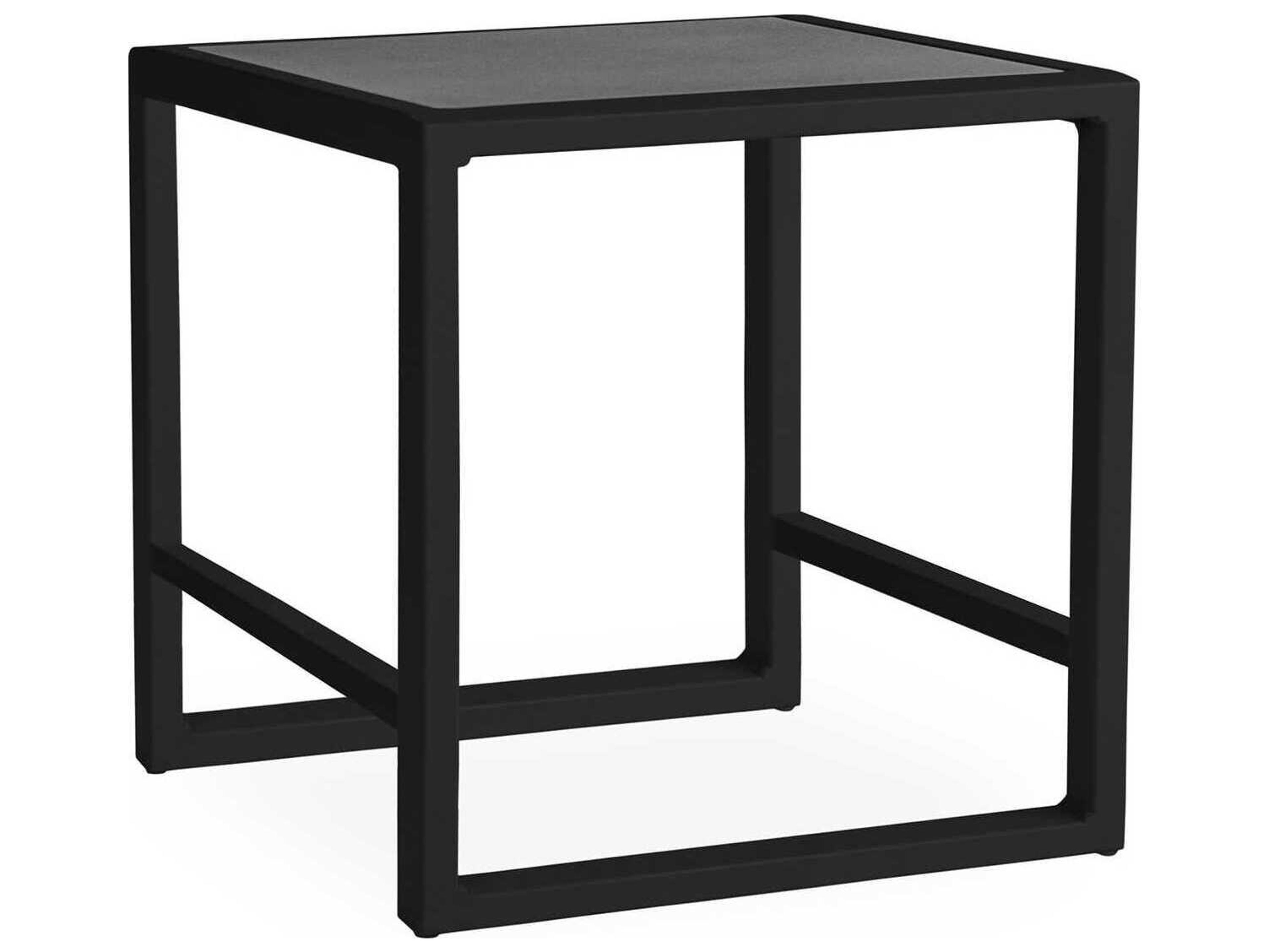 Lloyd Flanders Summit Aluminum Rectangular Outdoor Patio End Table