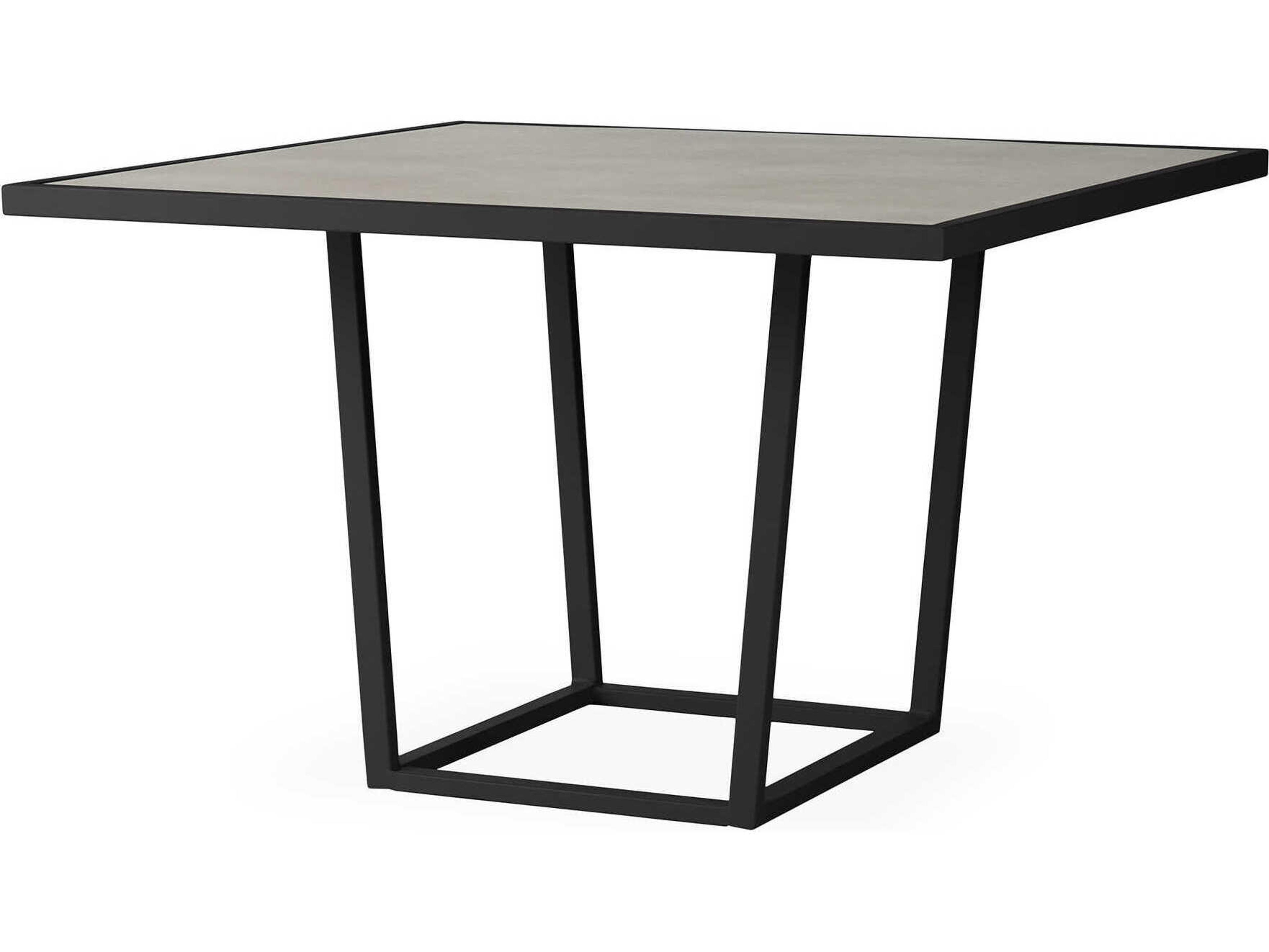 Lloyd Flanders Summit Aluminum Square Outdoor Patio Dining Table