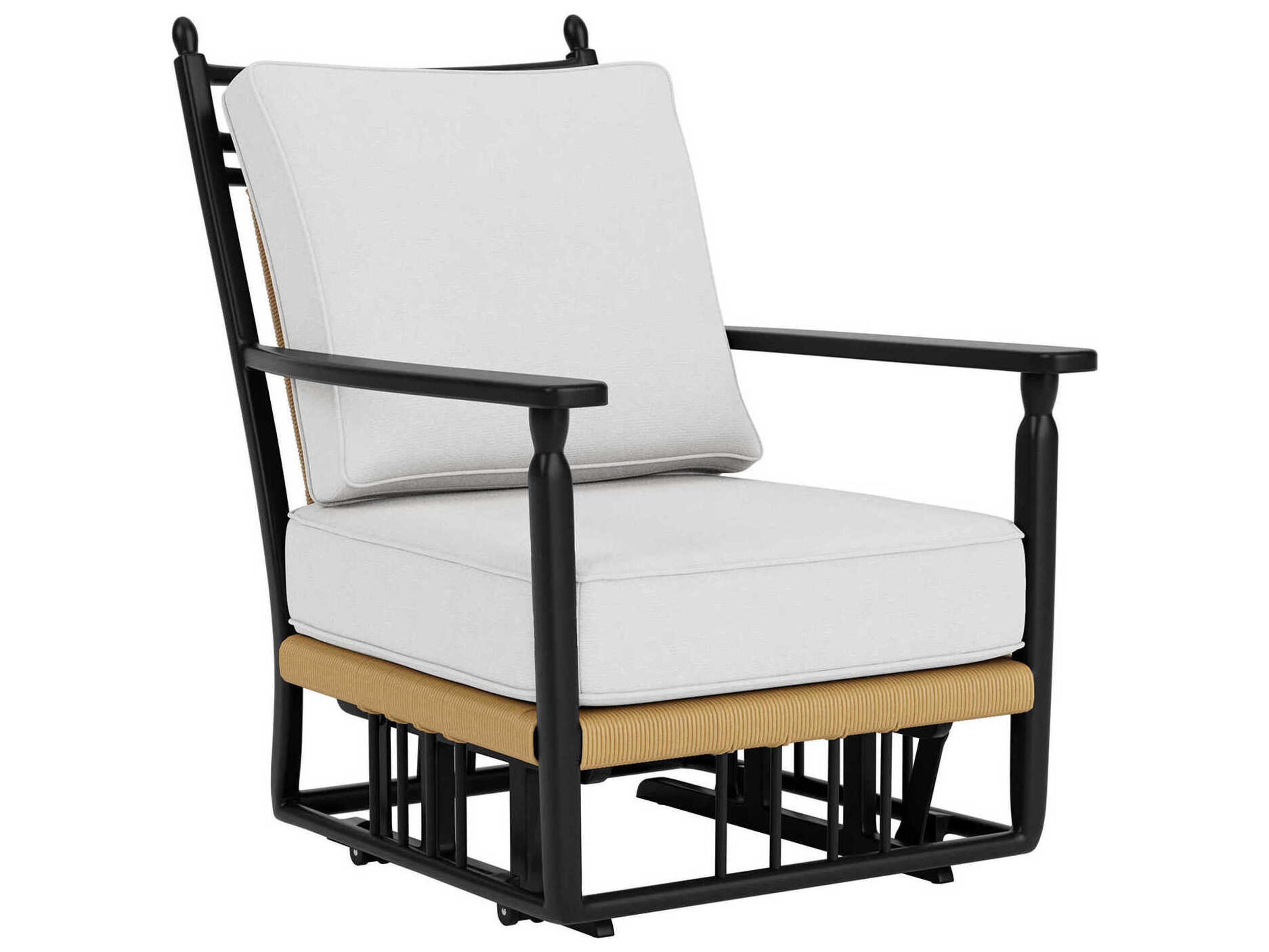 Lloyd Flanders Low Country Aluminum Glider Patio Lounge Chair