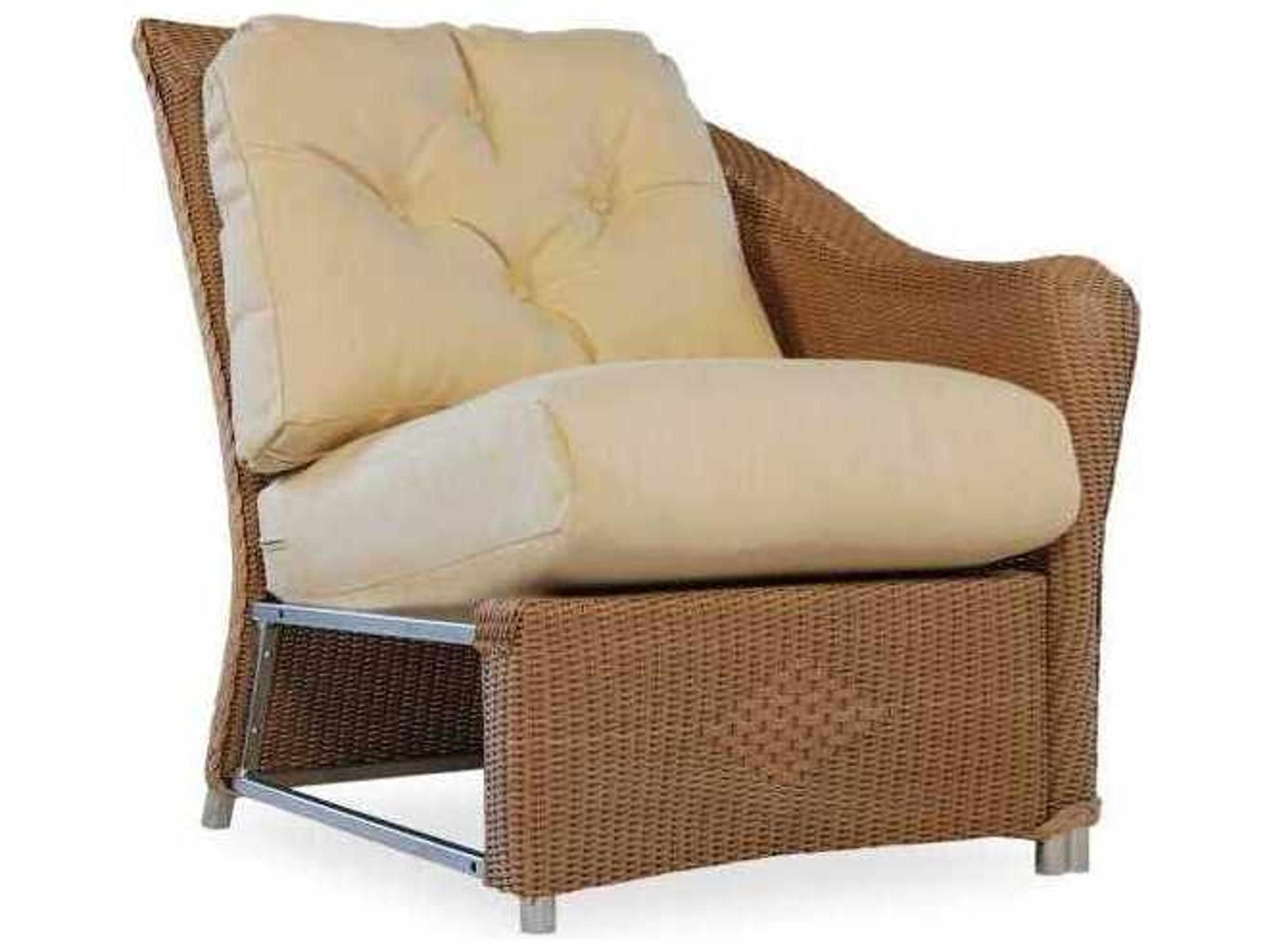 Lloyd Flanders Reflections Left Arm Lounge Chair Replacement Cushions