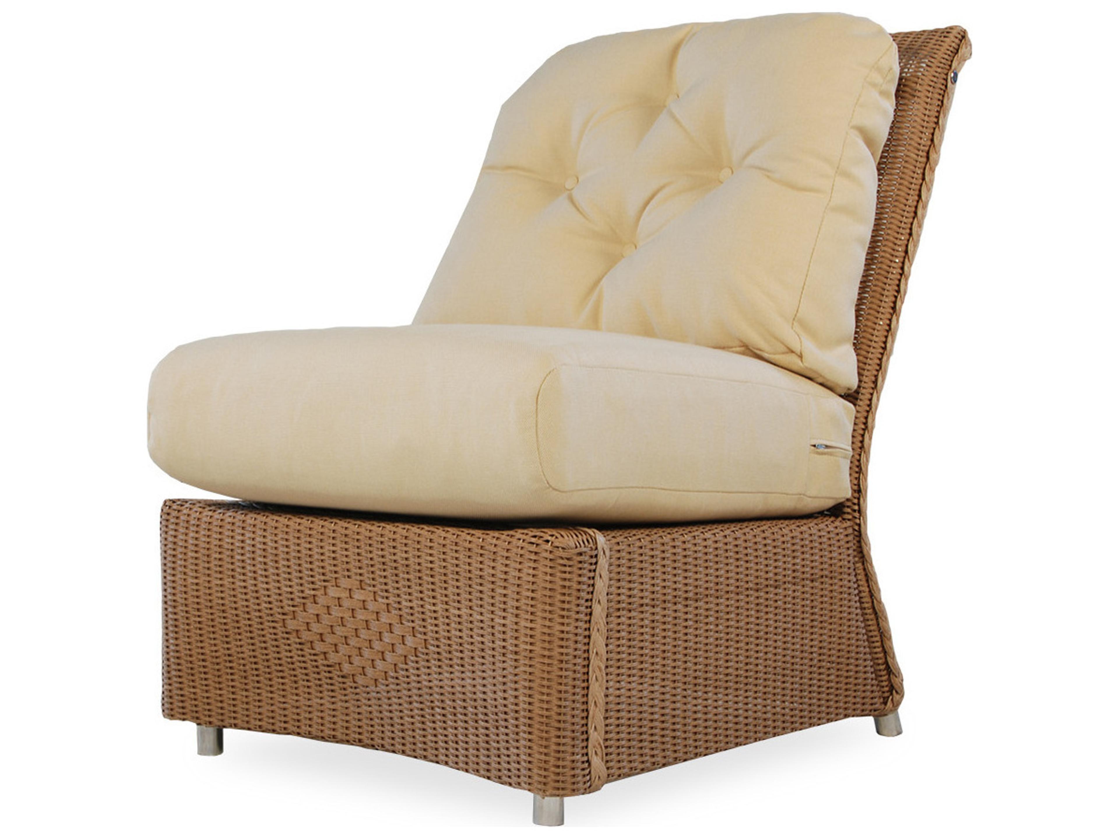 Lloyd Flanders Reflections Slipper Chair Seat & Back Replacement Cushions