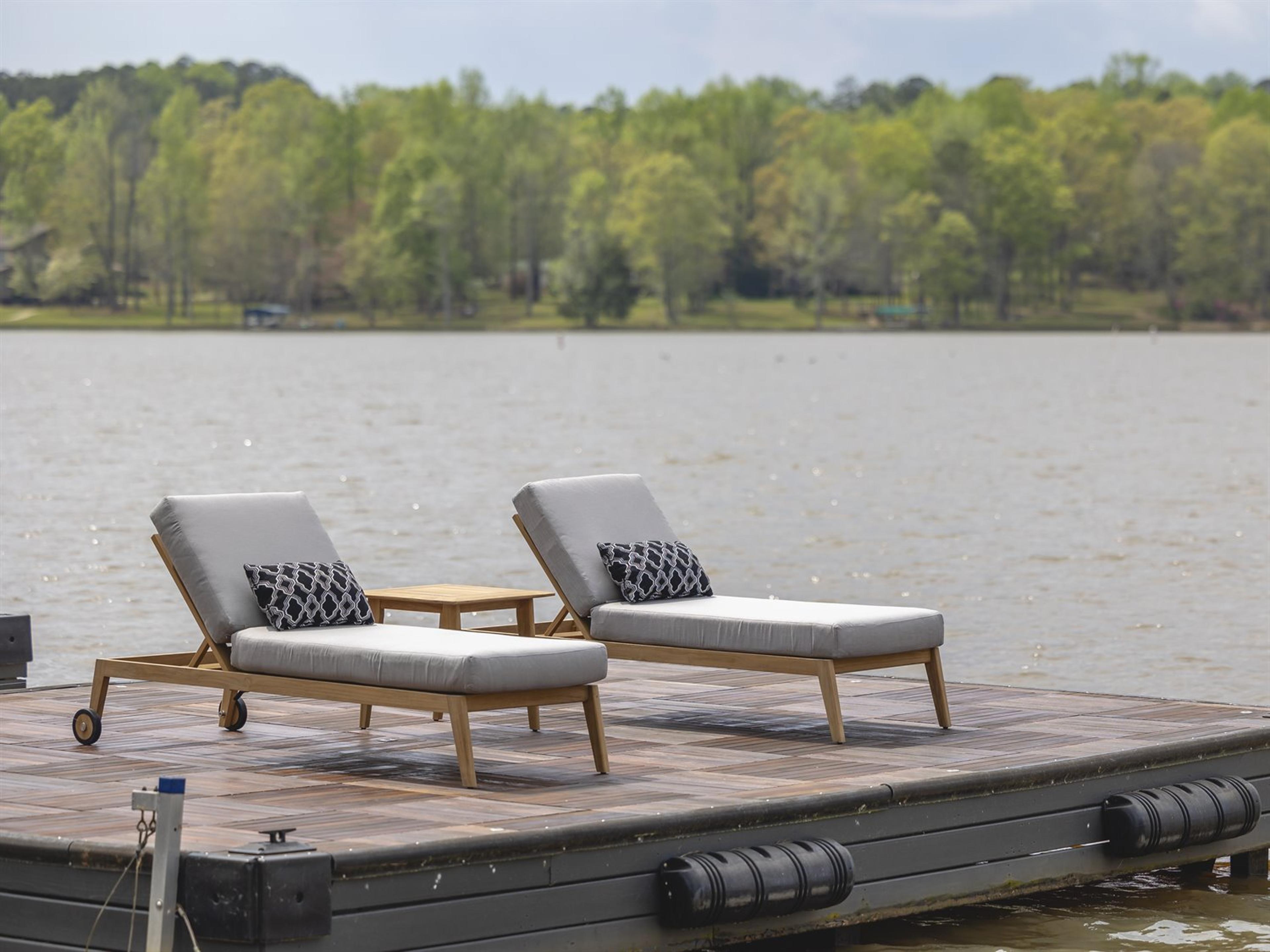 Lloyd Flanders Alpine Teak Lounge Set