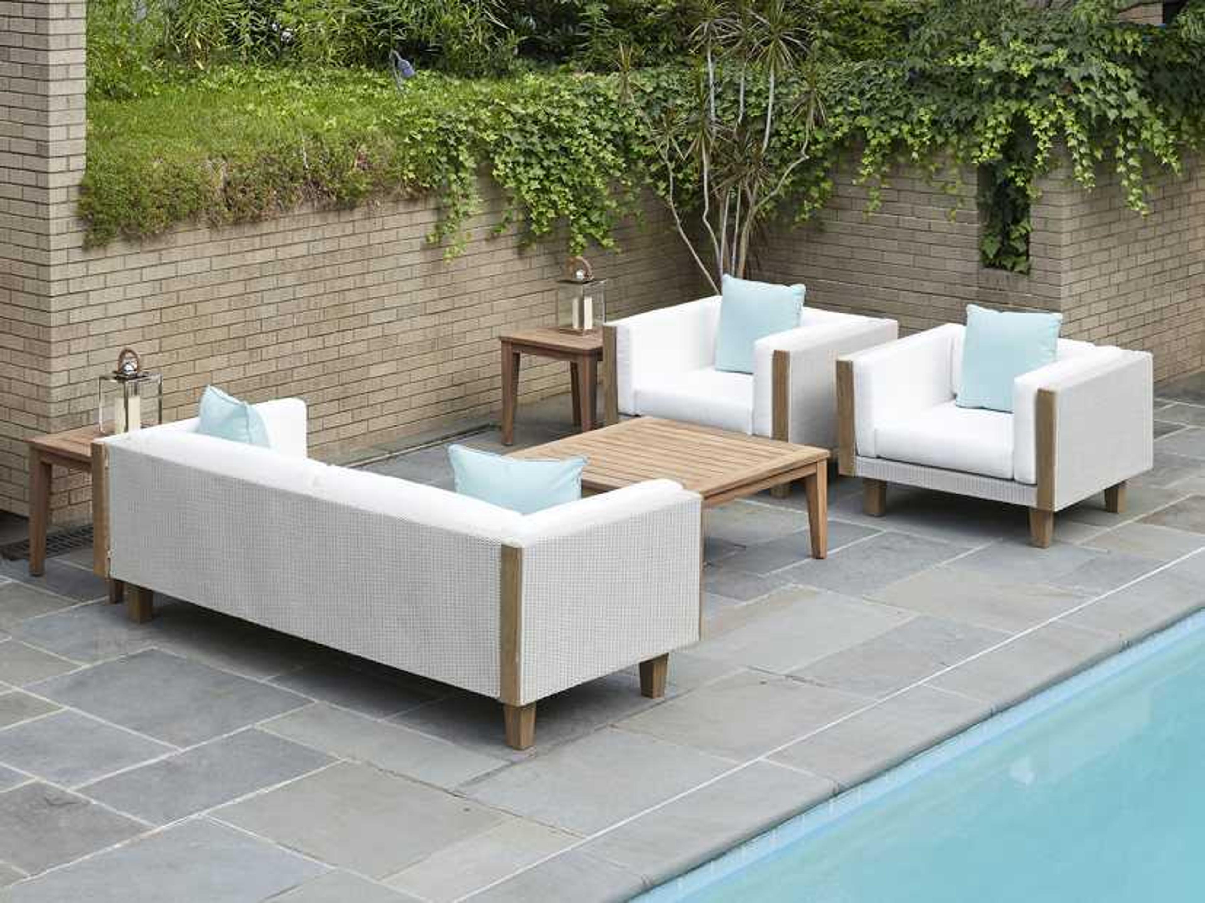Lloyd Flanders Catalina Wicker Patio Lounge Set