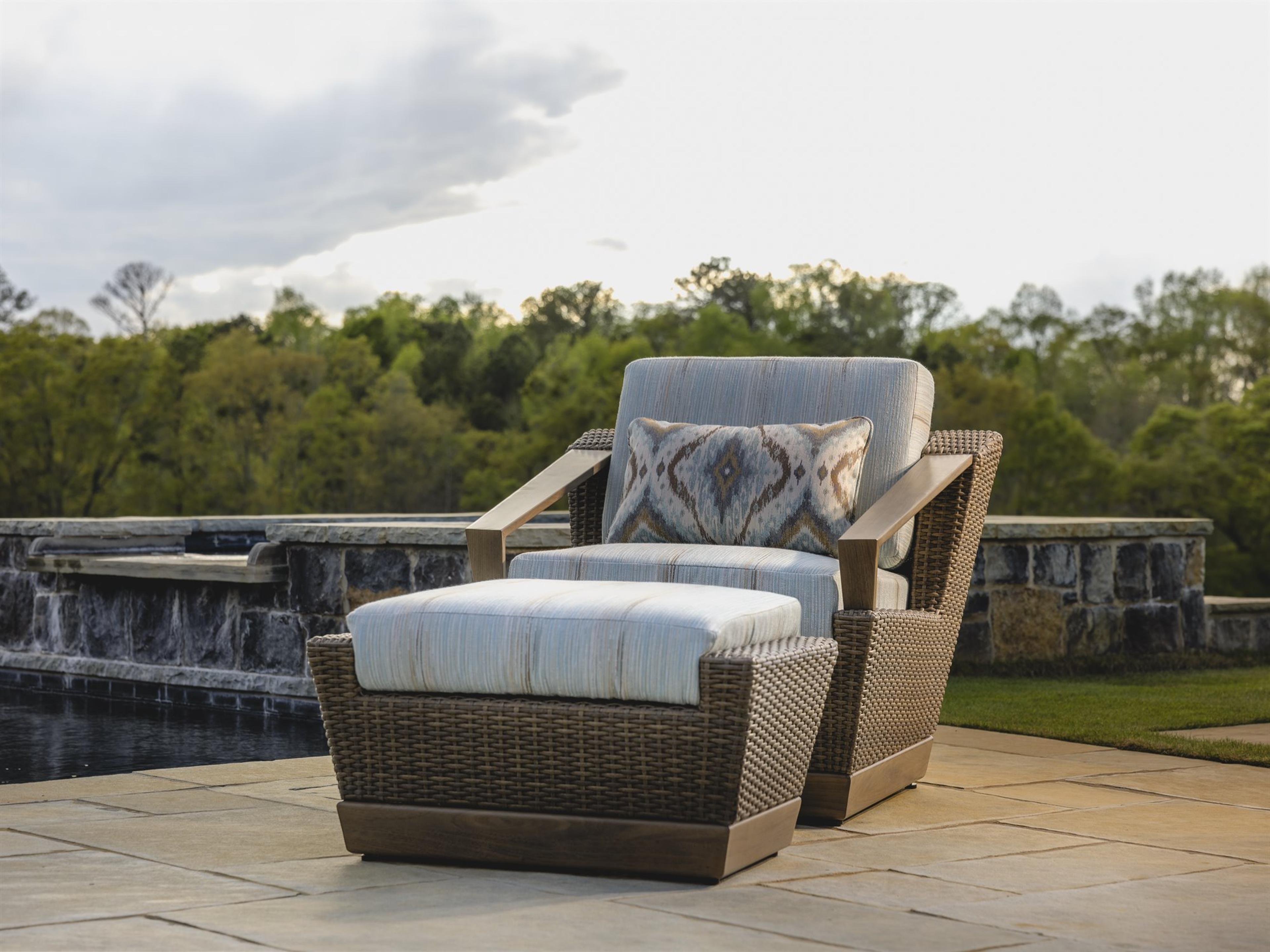 Lloyd Flanders Charisma Aluminum Wicker Lounge Set