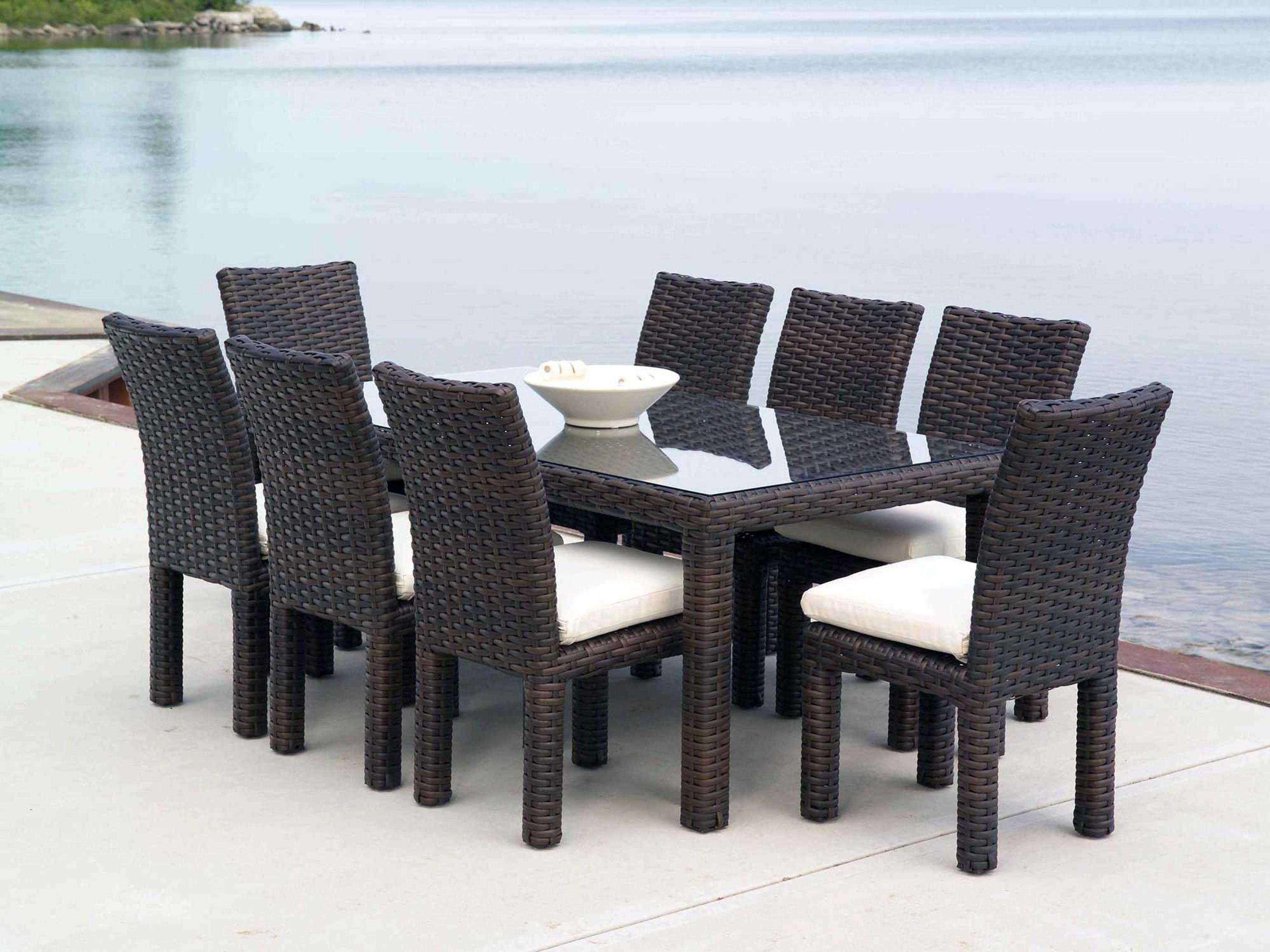 Lloyd Flanders Contempo Outdoor Dining Set