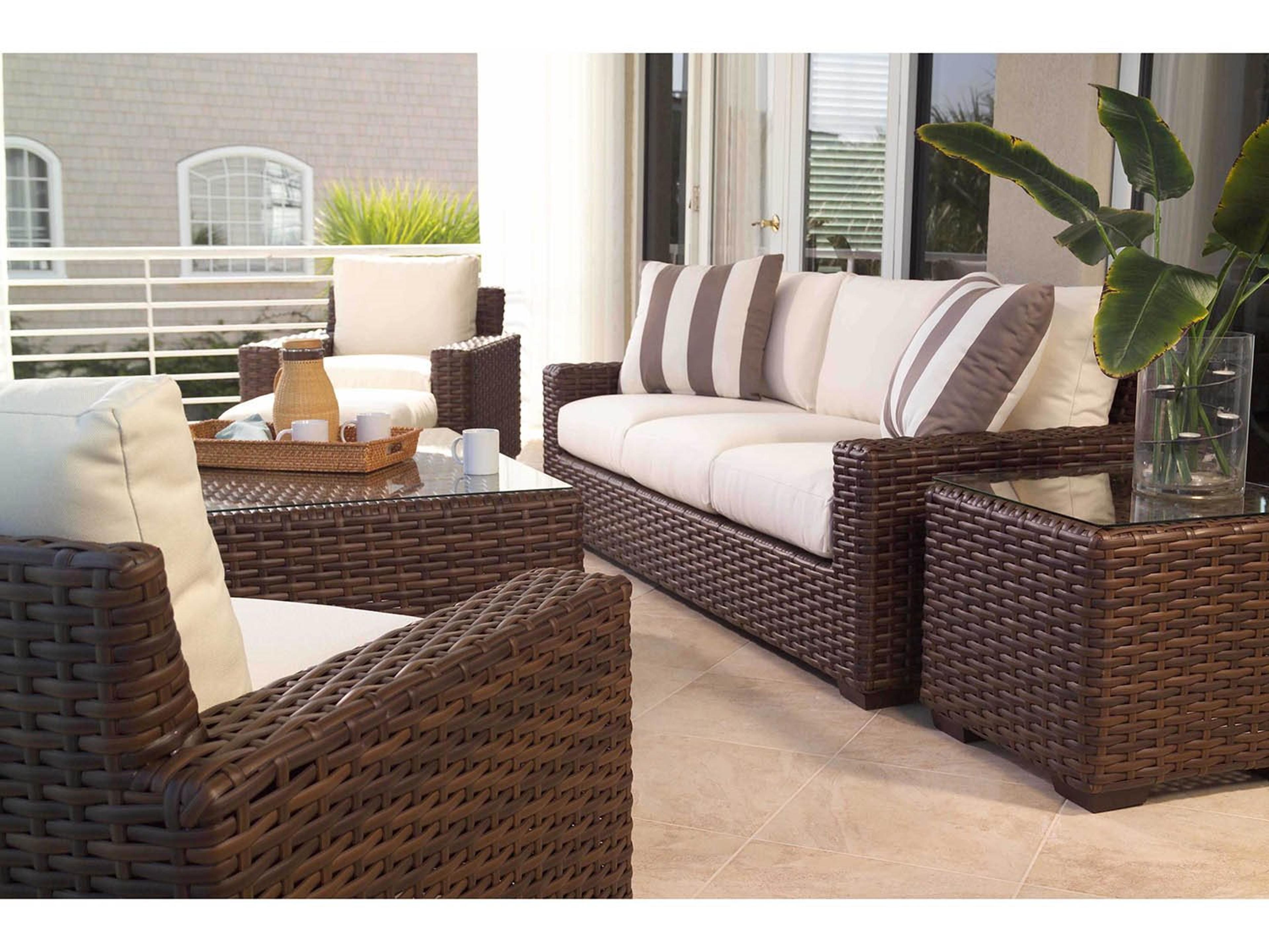 Lloyd Flanders Contempo Wicker Outdoor Patio Lounge Set