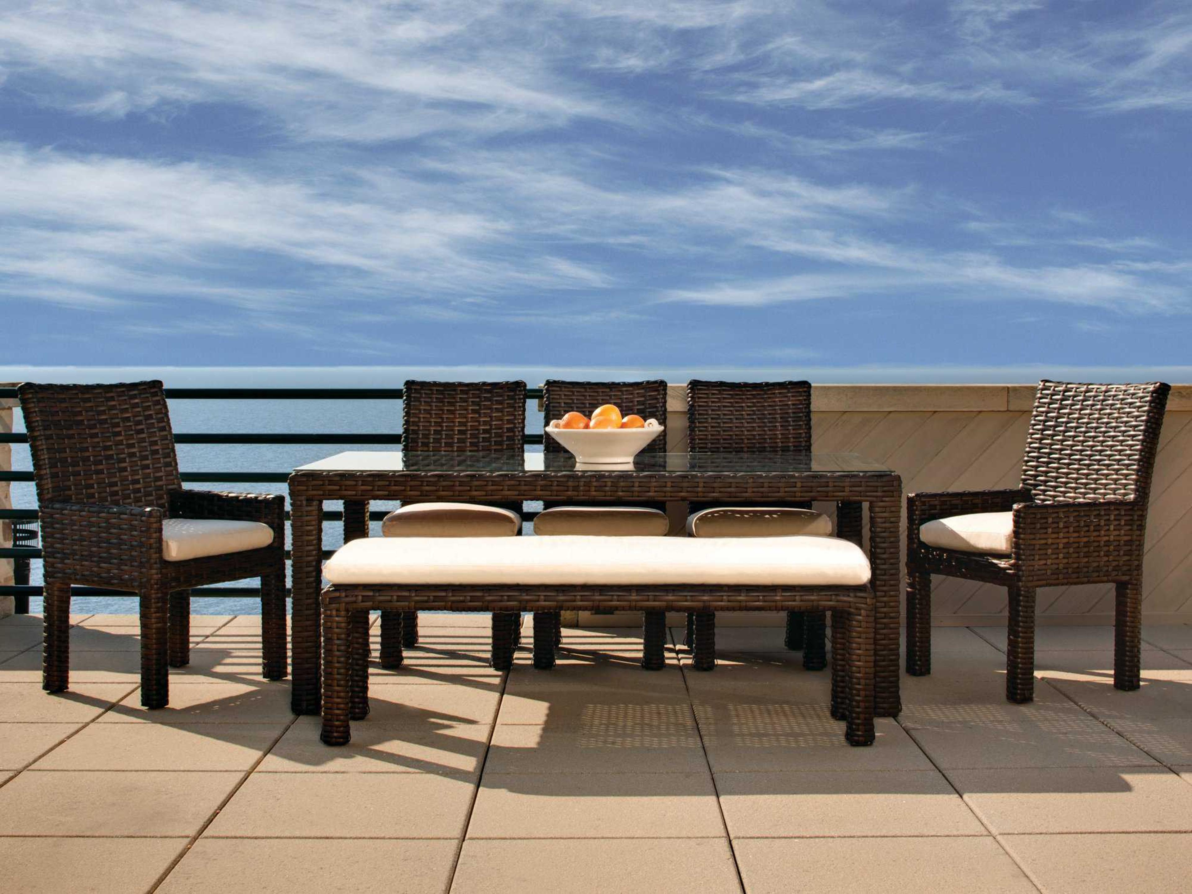 Lloyd Flanders Contempo Wicker Outdoor Dining Set