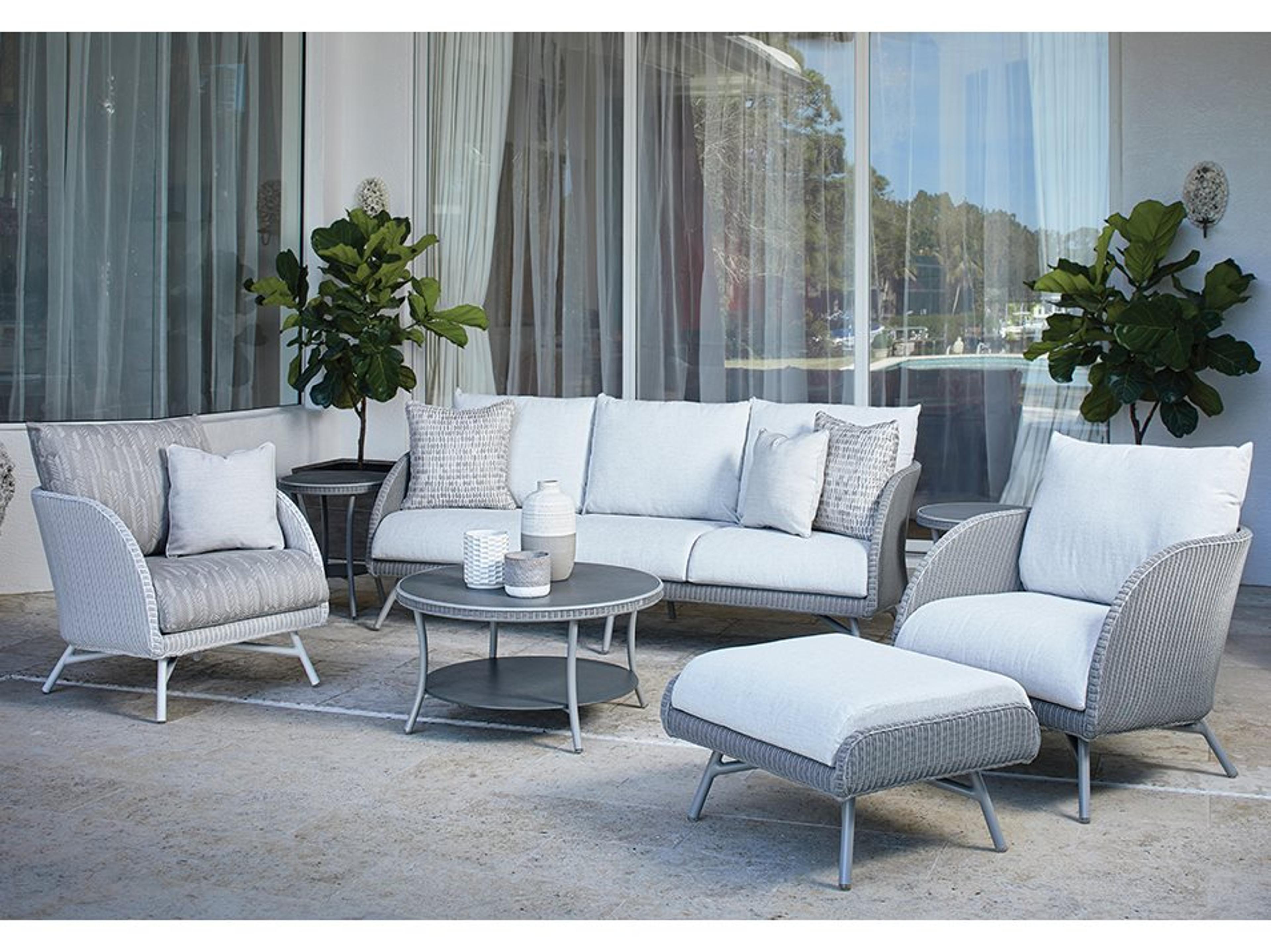 Lloyd Flanders Essence Wicker Outdoor Lounge Set