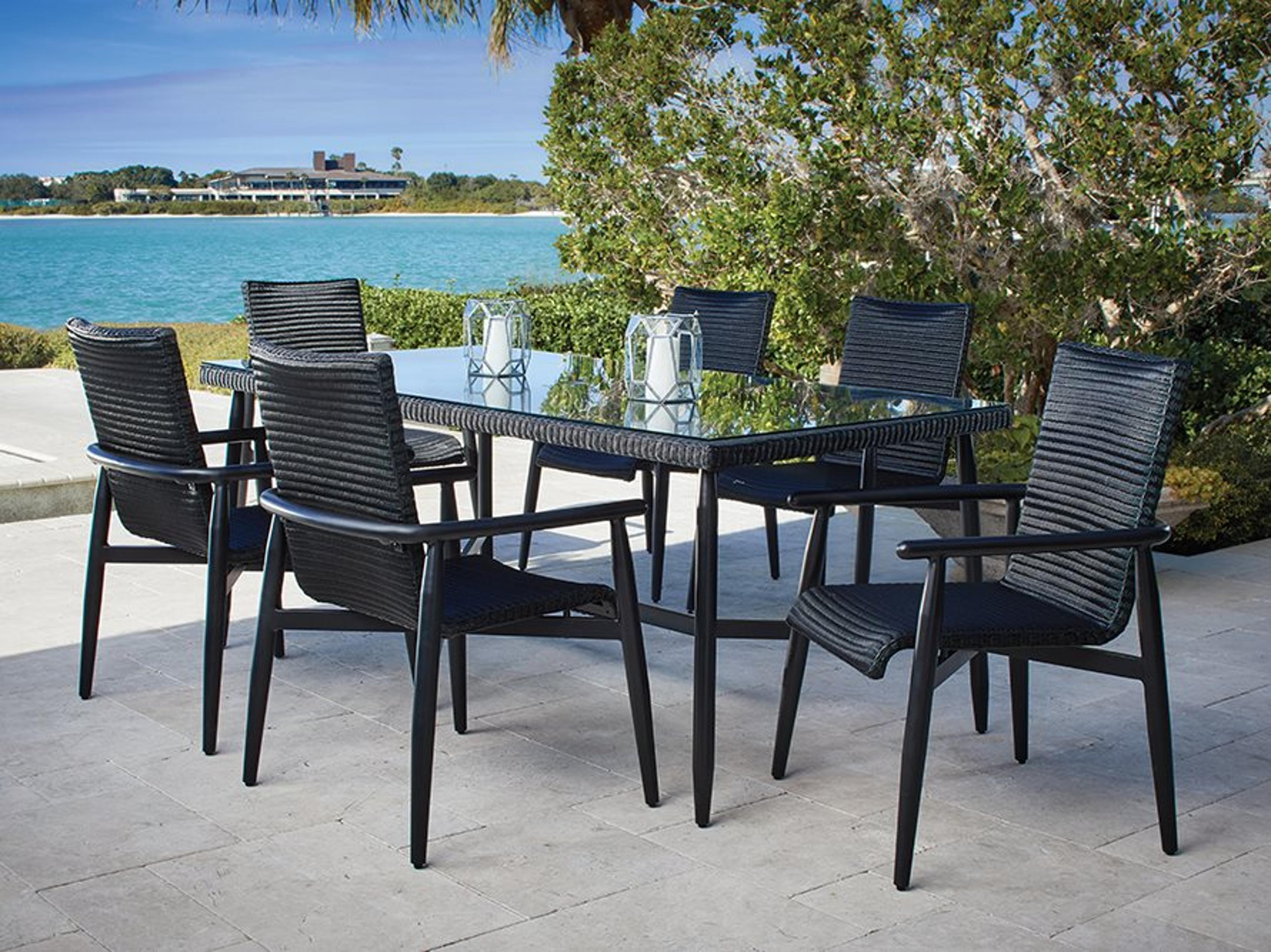 Lloyd Flanders Fairview Wicker Outdoor Patio Dining Set